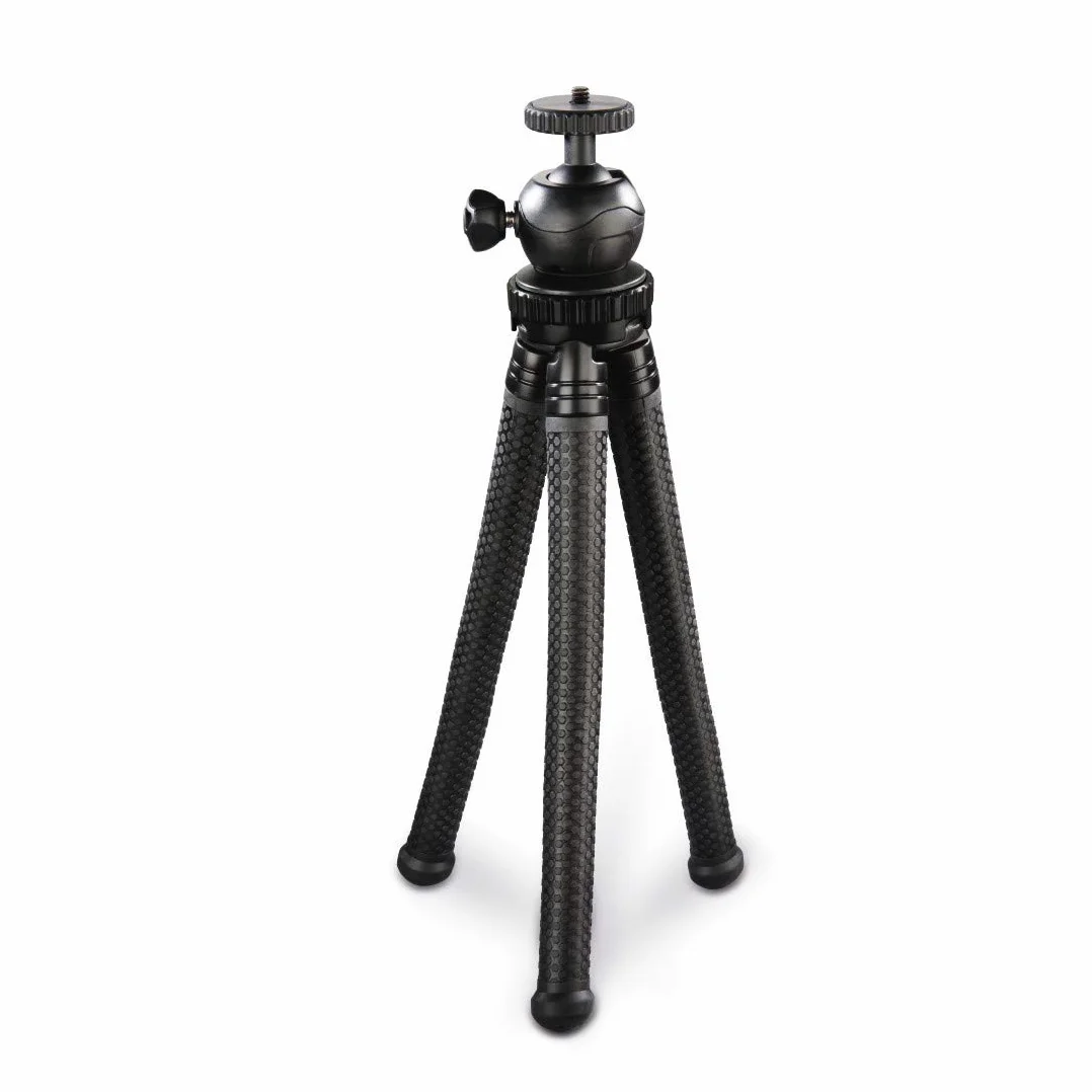 Hama statyw do smartfona GoPro 1/4 aluminium czarny 3w1