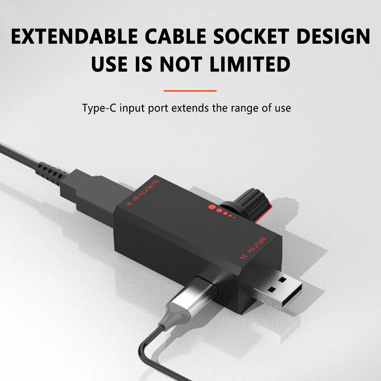 Regulator prędkości wentylatora USB 5V reduktor indukcyjny regulowany
