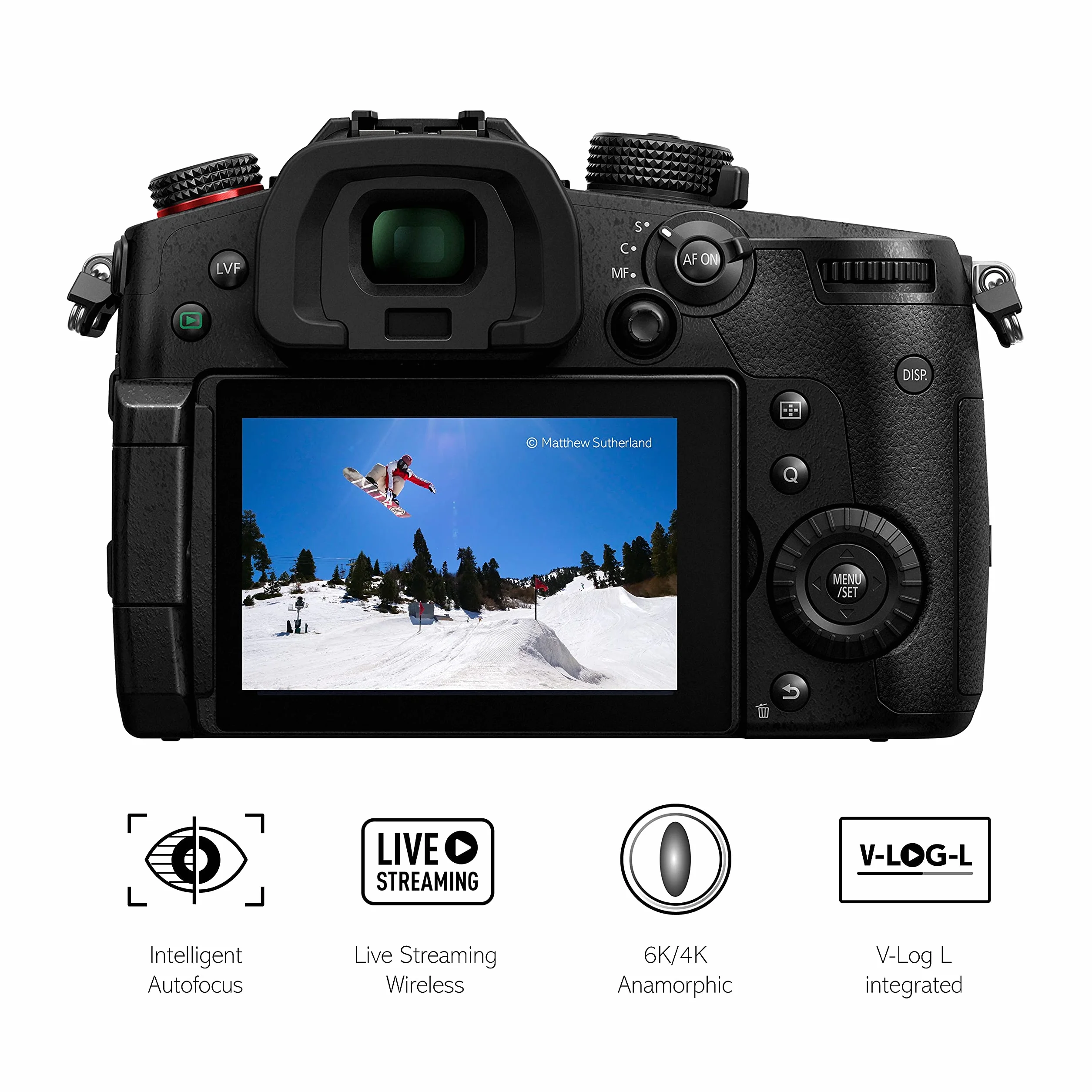 Panasonic Lumix DC-GH5M2M hybrydowy aparat bezlusterkowy 20.3MP 12-60mm F3.5-5.6 czarny