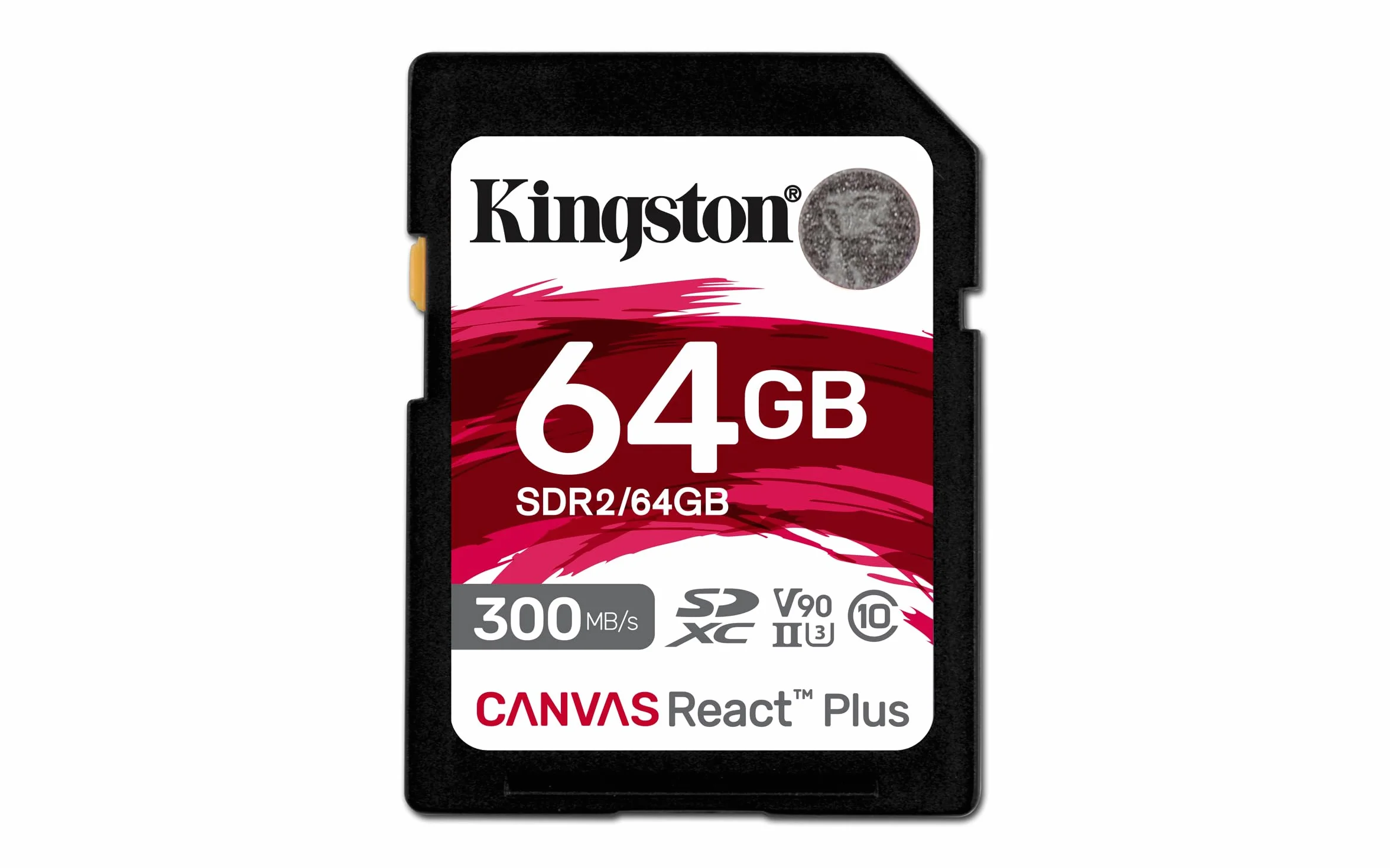 Kingston Canvas React Plus 64 GB SDXC karta pamięci UHS-II 300R/260W U3 V90