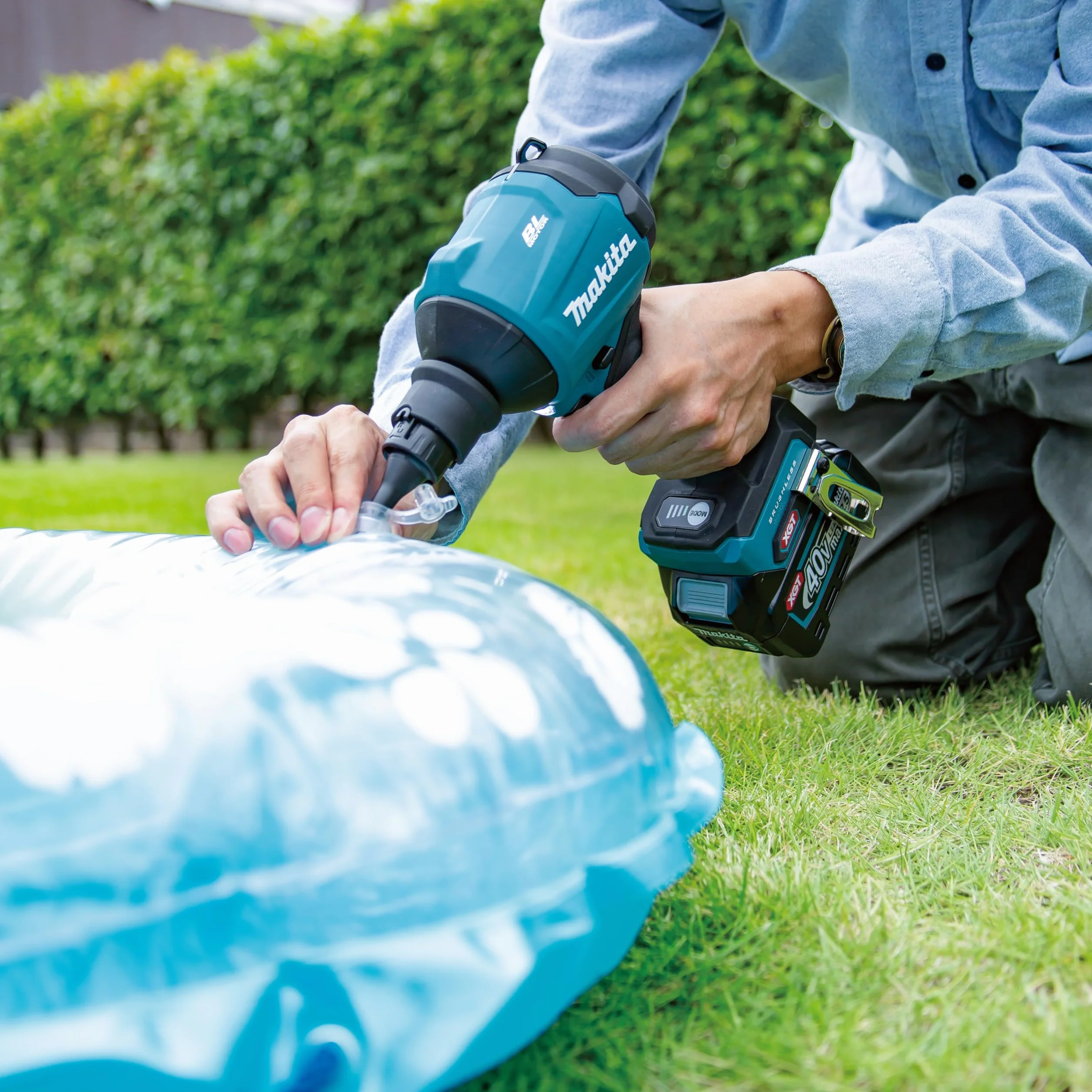 Makita AS001GZ 40V Max Li-ion XGT bezszczotkowa dmuchawa kurzu, baterie i ładowarki nie są dołączone