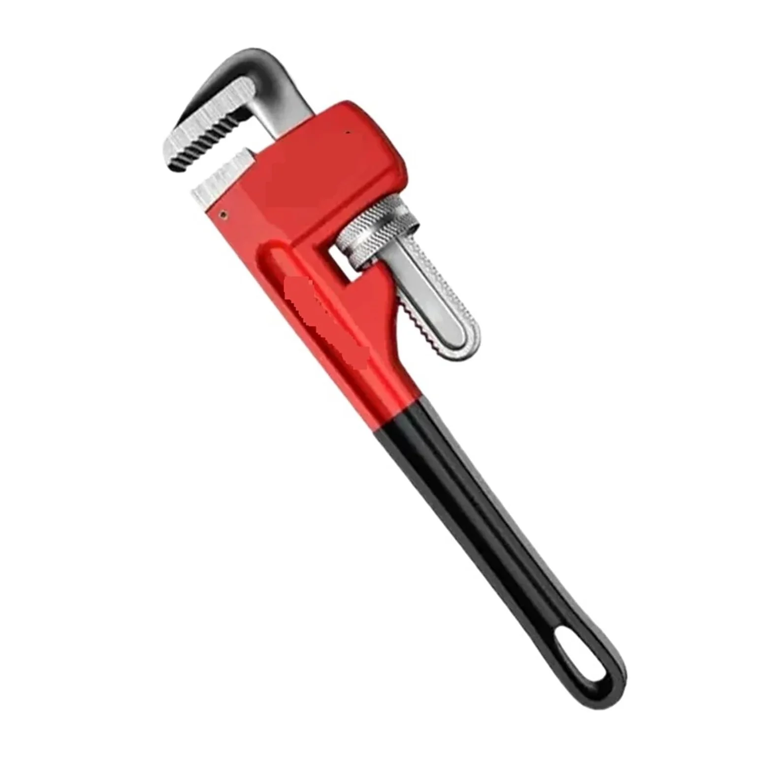 Klucz, mały klucz do rur, Klucz do rur 10-calowy, wytrzymały klucz, stal wysokowęglowa, aluminium, nastawny o dużym otworze, szczypce cięcia