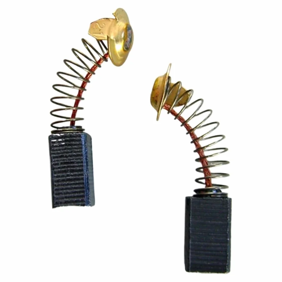 10 szt. szczotki węglowe części zamienne mi ni wiertarka elektryczna szlifierka zamiennik do silników elektrycznych narzędzie obrotowe 6,5 x 7,5 x 13,5 mm