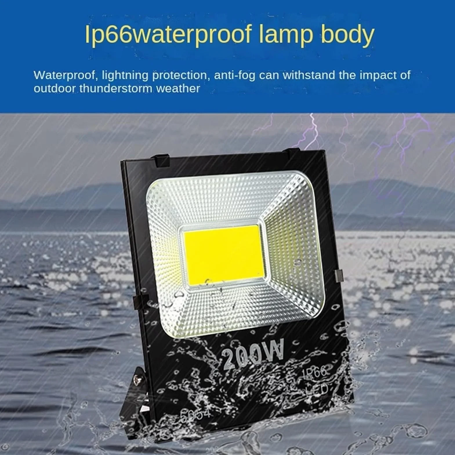 lampy solarne， Oświetlenie zewnętrzne reflektorowe do ogrodu, na podwórko, garażu, bramę(Warm 3000 K,30W)