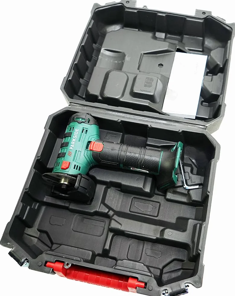HEADNMORE® Bundle – PARKSIDE® 20 V akumulatorowa szlifierka kątowa PWSAM 20-Li B2 (bez akumulatora) + breloczek do kluczy HEADNMORE®