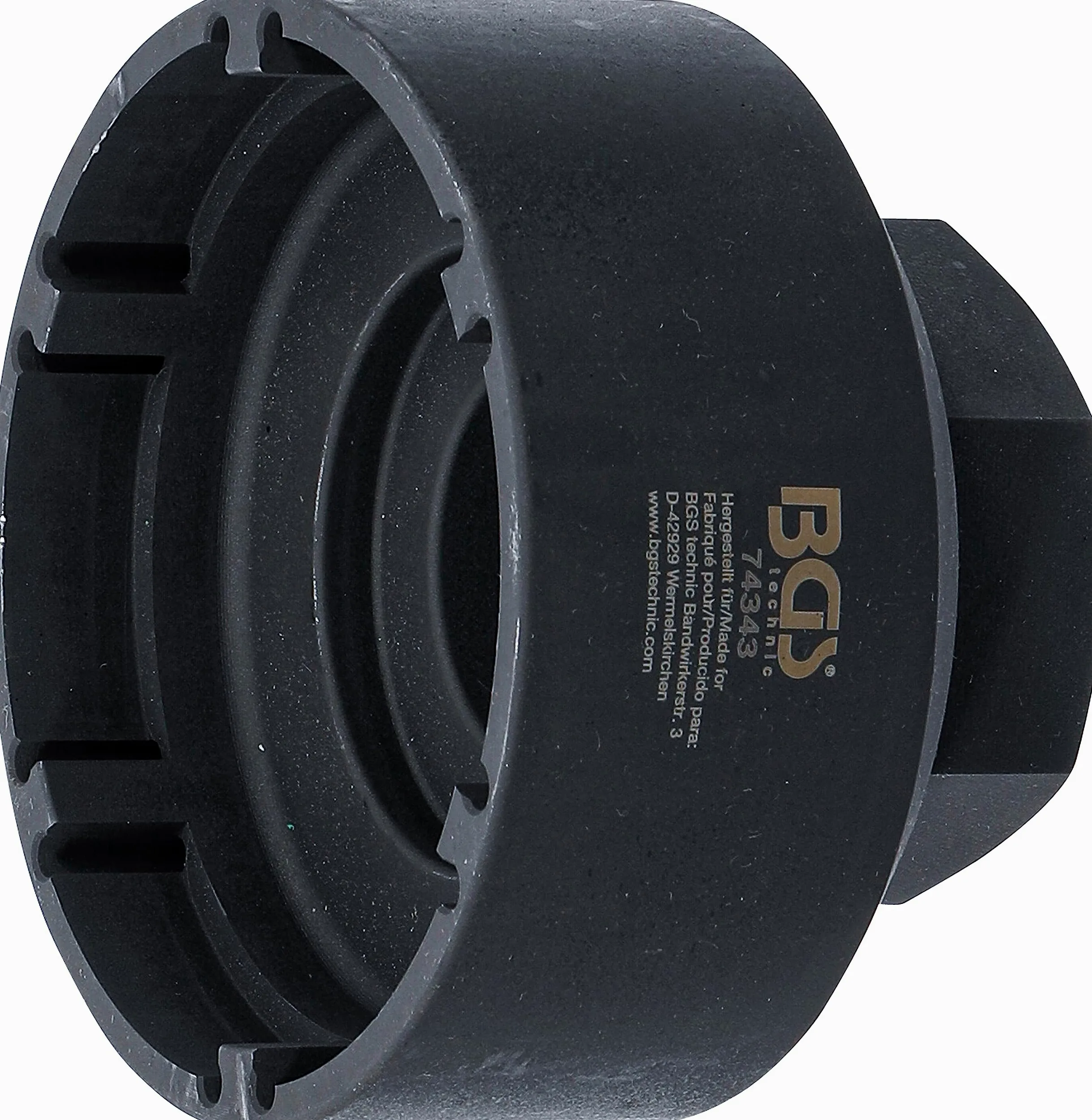 BGS 74343 | Klucz do nakrętek wieńcowych | do osi przedniej MAN TGA | 101/110 mm