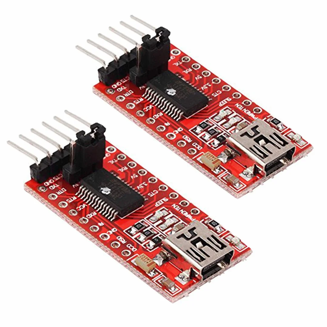 Hailege FT232RL FTDI Mini USB na TTL konwerter szeregowy moduł adaptera 3,3 V 5,5 V