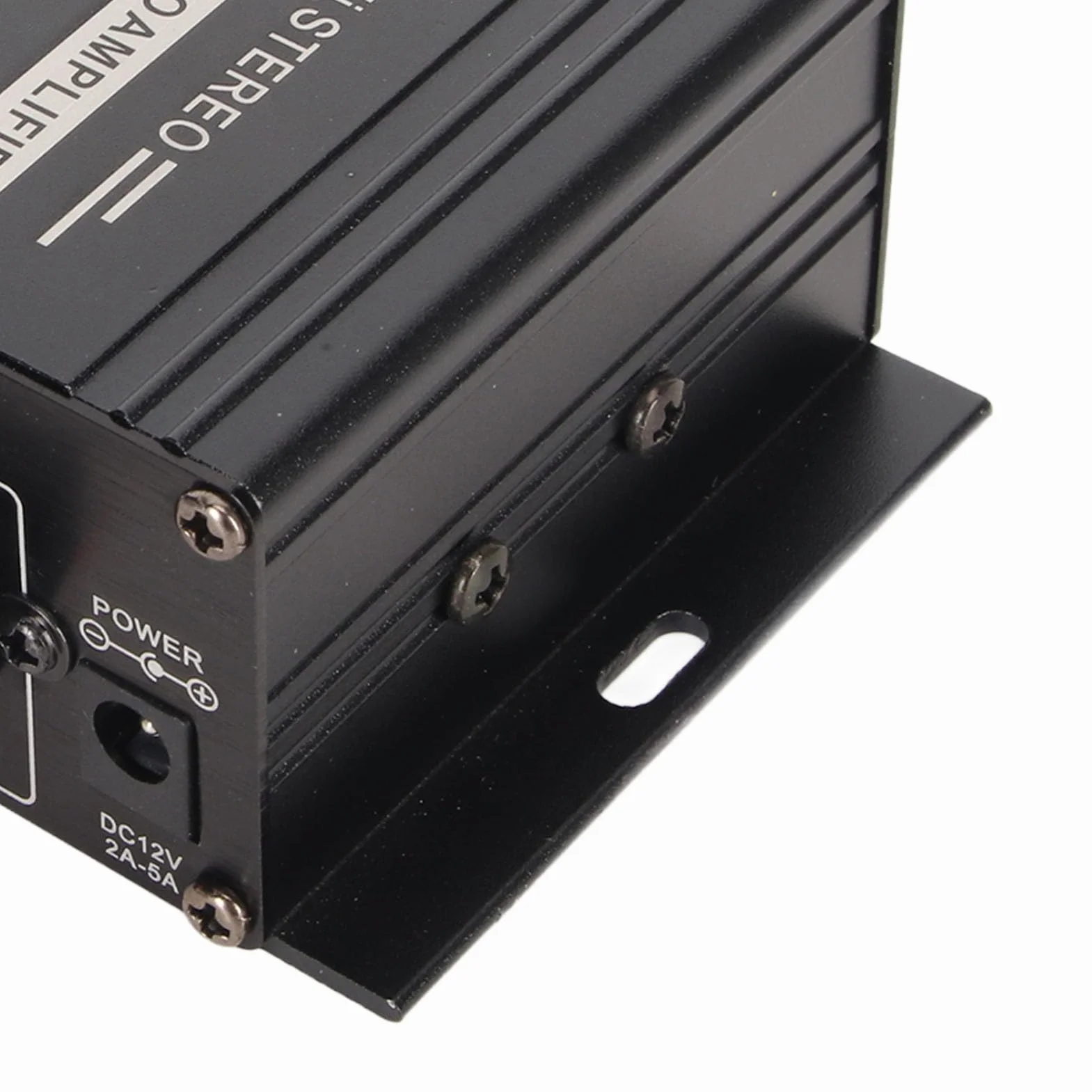 Wzmacniacz Mocy Bluetooth 5.0 HiFi 20Hz-20KHz 12V Stop Aluminium