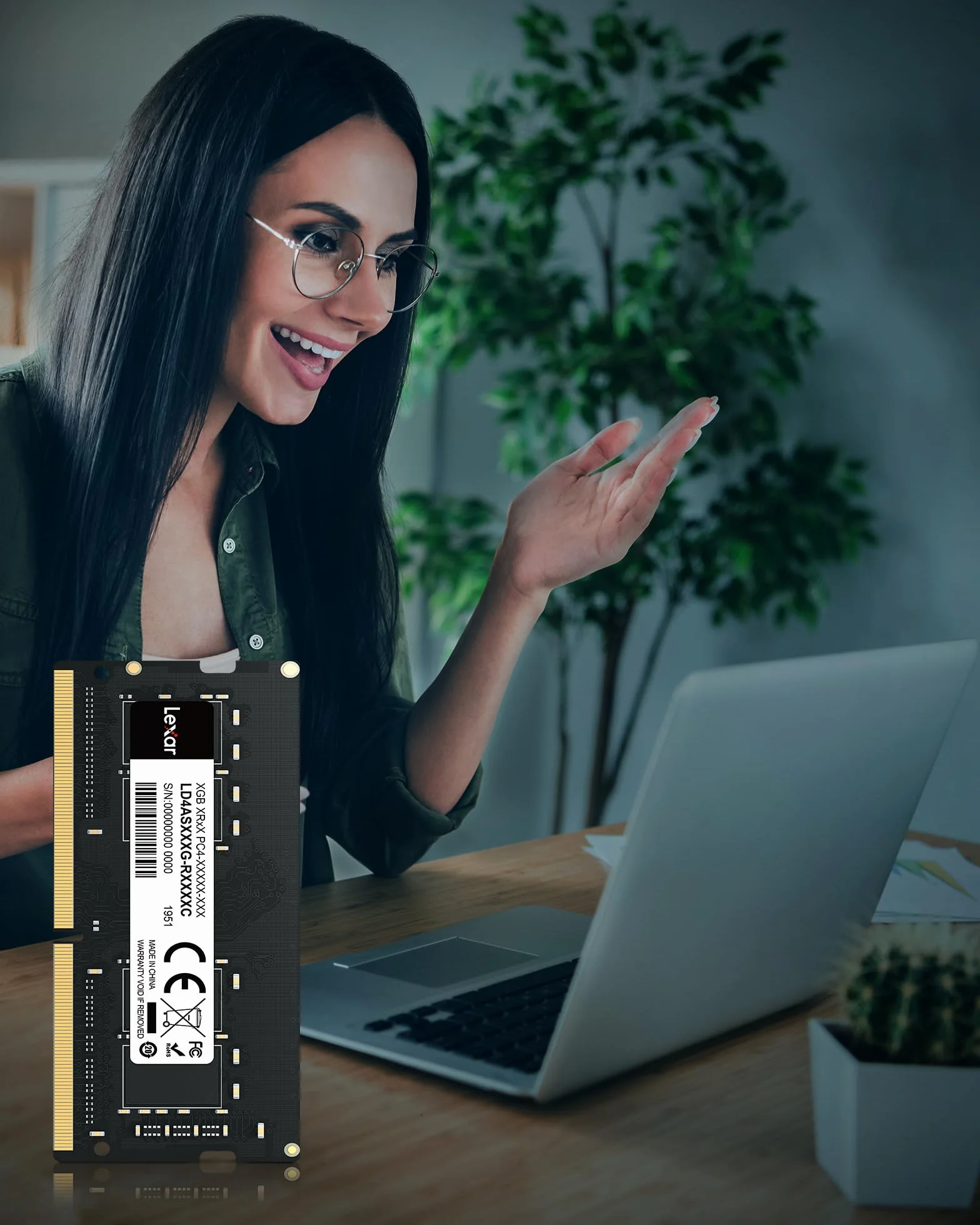 Lexar 16 GB DDR4 RAM 3200 MHz 260-pin SODIMM do laptopa