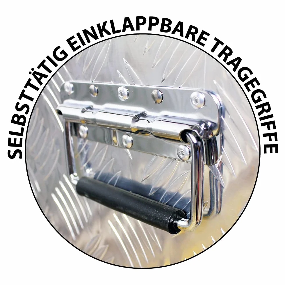 Trucky Truckbox skrzynka narzędziowa skrzynka narzędziowa skrzynka na przyczepę aluminiowa skrzynka na dyszel D120