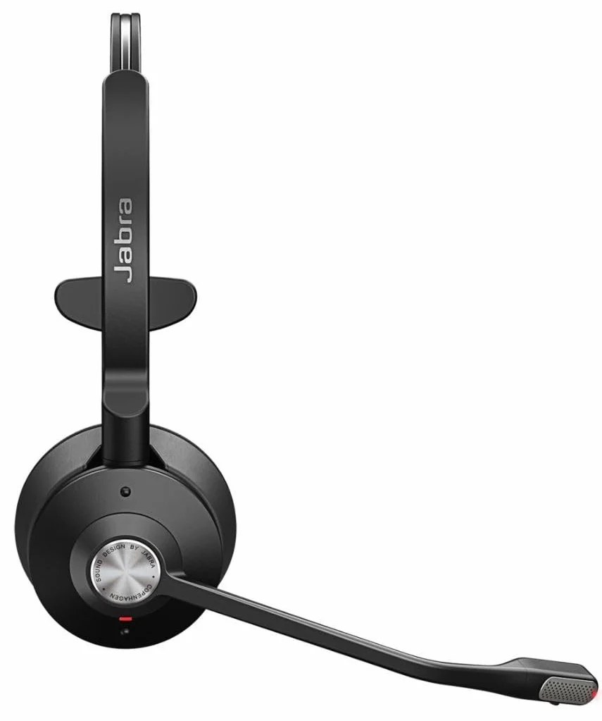 Engage 65 SE Mono Headset, Base, Power Supply, kabel USB-C na USB-A, kabel biurkowy do telefonu, instrukcja szybkiego uruchomienia, i ostrzeżenie (liście bezpieczeństwa)