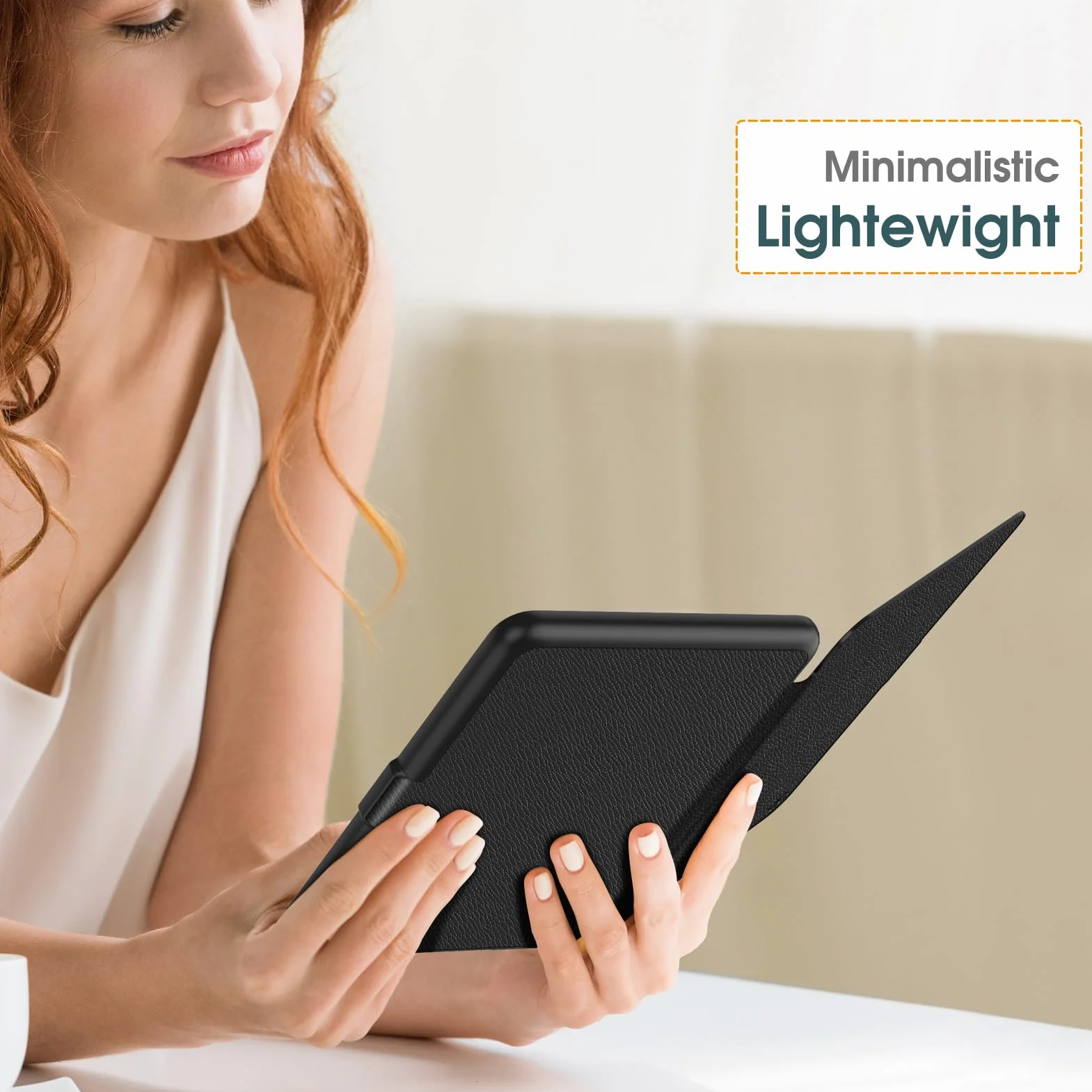 Fintie Etui do Kindle Paperwhite 12. generacji 2024 i Kindle Colorsoft Signature Edition 1. generacji, Lekkie Etui Ochronne z Automatycznym Uśpieniem, Czarne