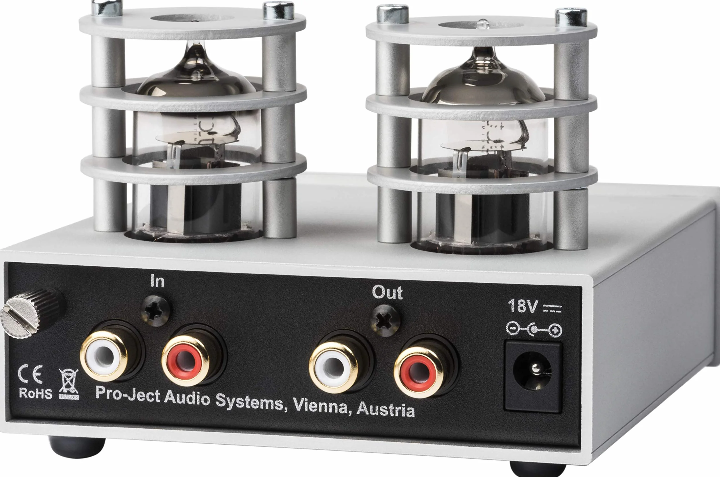 Tube Box S2 Preamplificatore Phono MM/MC A Valvole Black