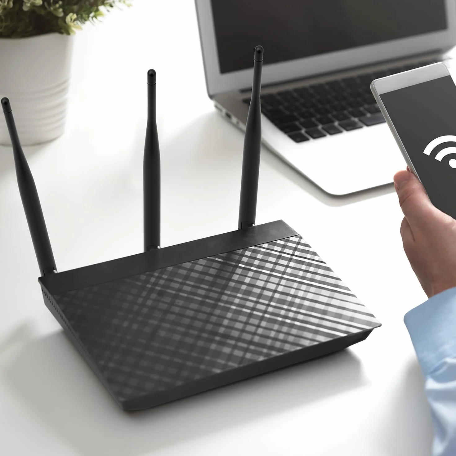 QWORK 2 sztuki 868mhz antena dookólna ze złączem SMA, pochylana i obrotowa