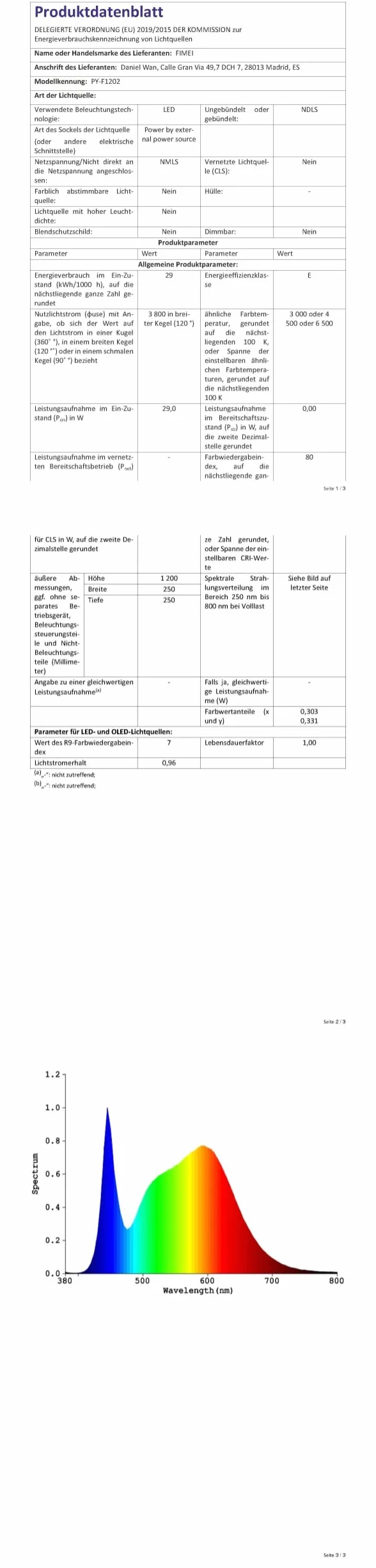 FIMEI Lampa podłogowa, 3000K-6000K Temperatura barwowa i ciągłe ściemnianie, z pilotem i sterowaniem dotykowym, lampa podłogowa Led do salonu, centralne światło w górę, 36 W, szara