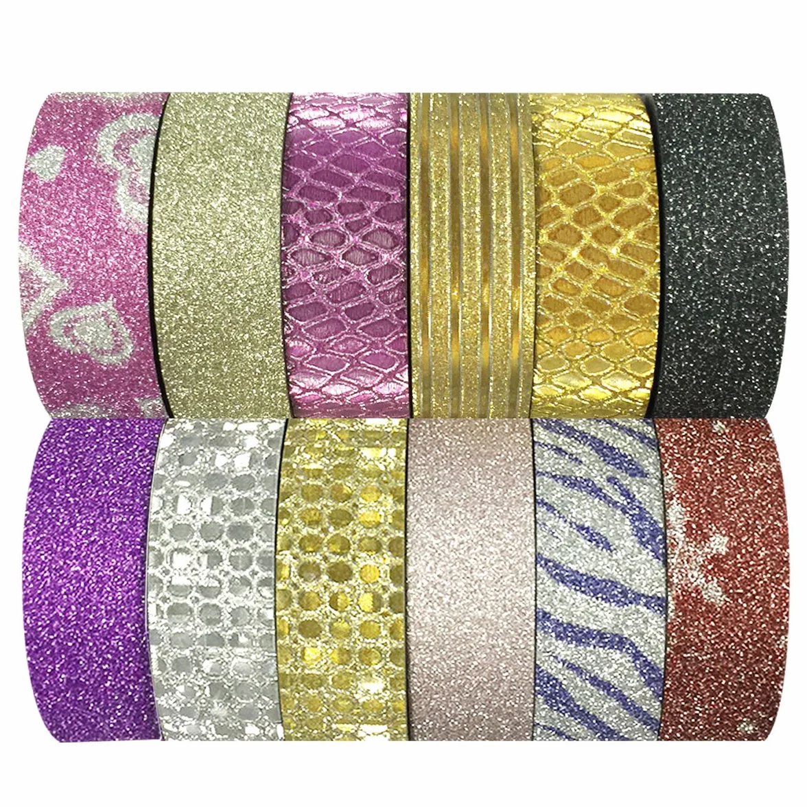 Allydrew Washi Tapes dekoracyjne taśmy maskujące, zestaw 12 sztuk, ADSET42