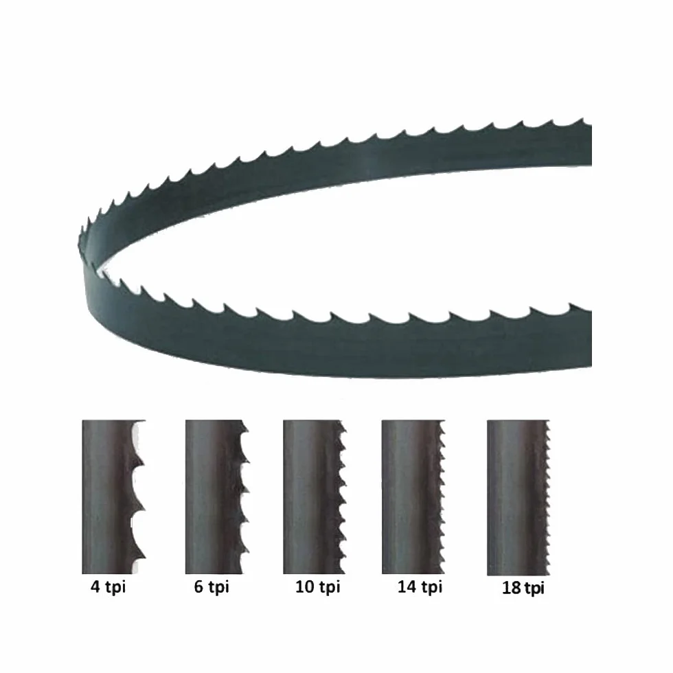Brzeszczot do piły taśmowej, jakość premium, 3pcs 1425mm Bandsaw Blade 1425 x 6.35 x 0.35 mm 3 4 6 10 14 TPI Carbon Band Saw Blades Woodworking Tools Accessories(3 TPI)