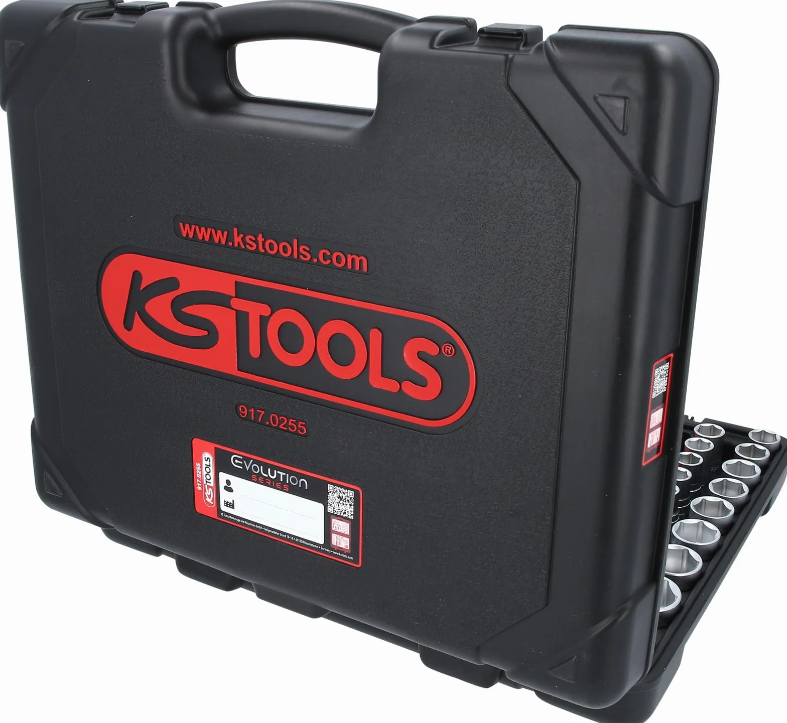 KS TOOLS Zestaw kluczy nasadowych magnetyczny 917.0255