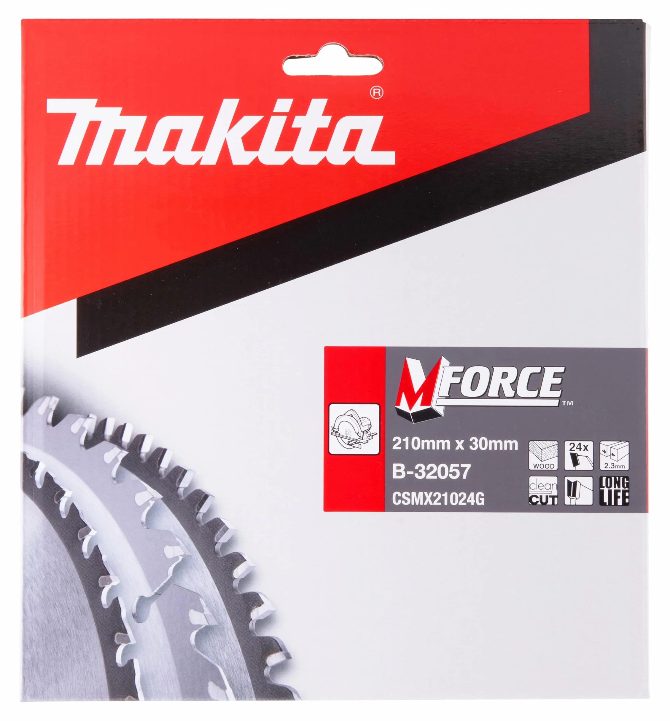 Makita B-32057 M-FORCE brzeszczot 210x30x24Z, 20 mm