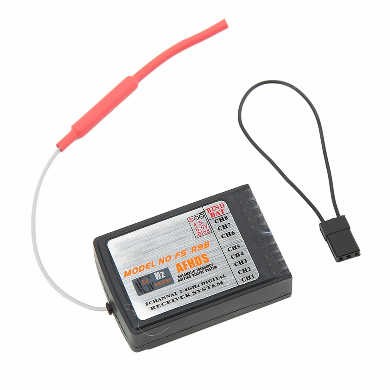 Odbiornik FS Szybka odpowiedź 2,4 GHz 8-kanałowy Odbiornik RC dla FSTH9X FST6 FSGT2B FS CT6B Zdalnego Sterowania