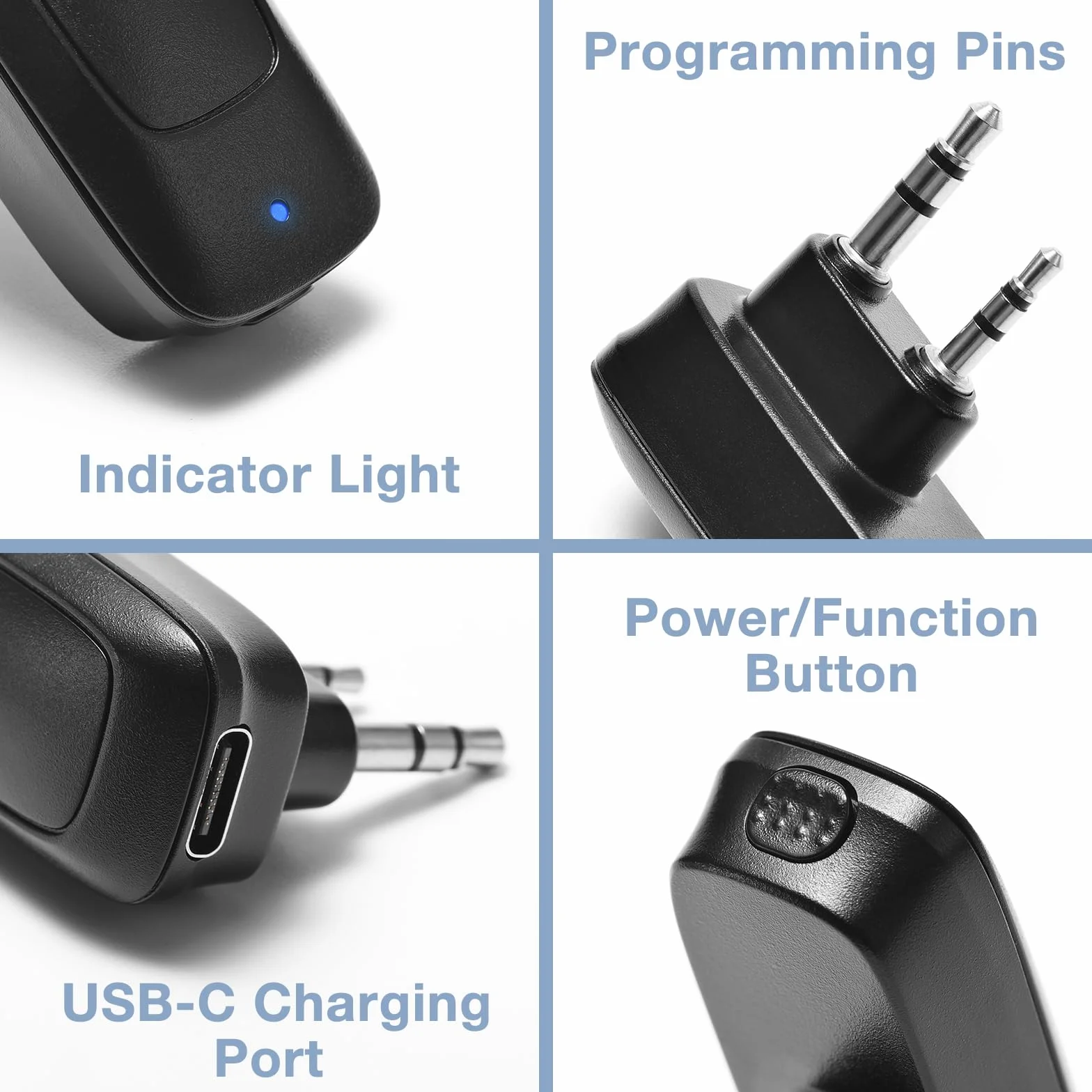 BAOFENG A1D bezprzewodowy adapter programowania do UV-5R, GT-5R Mini, UV-5RM Plus, BF-888S, K5 Plus, UV-32