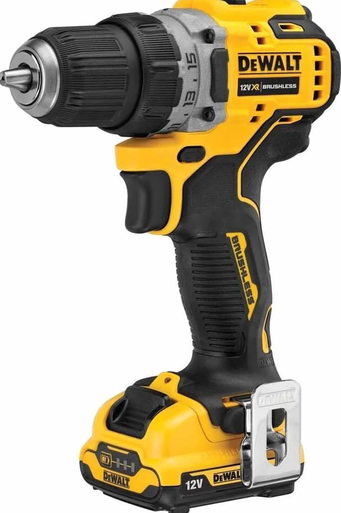 Dewalt Dcd701D2-Qw Wkrętarka, Czarny/Żółty, 4 Sztuki