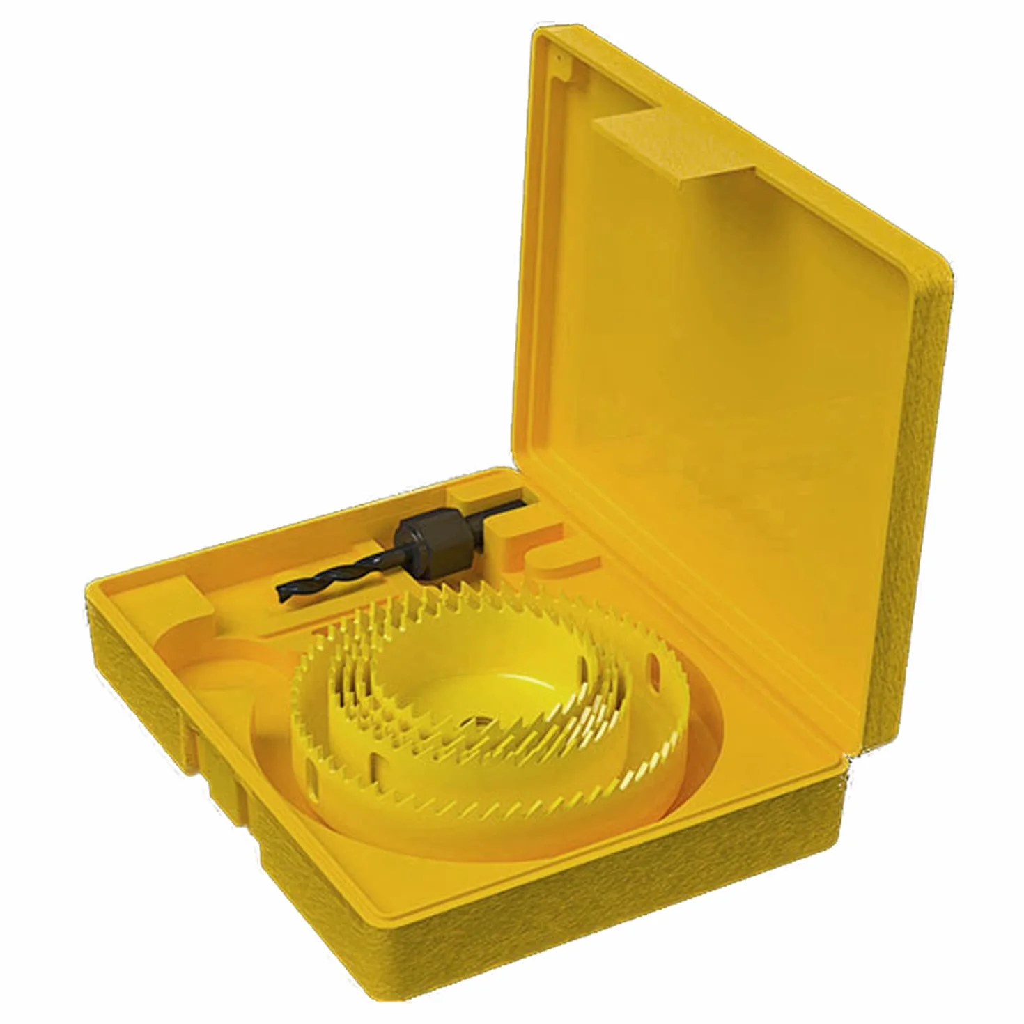 Otwornica bimetaliczna, otwornica ze schowkiem Nadaje się do płyt gipsowo-kartonowych, płyt drewnianych i PCV,Piły otworowe(5 Piece set)