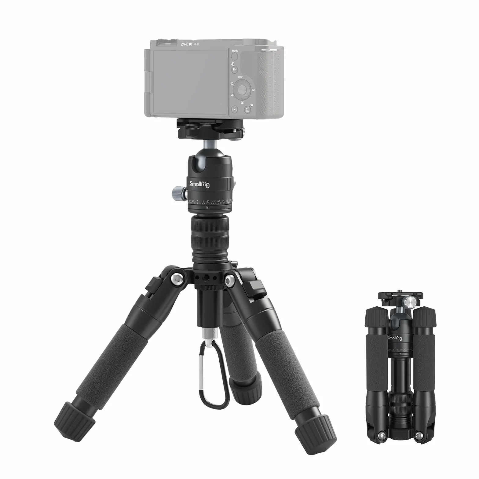 SMALLRIG Statyw Aluminiowy Mini 52cm z Głowicą Kulową 360° 6kg 4289
