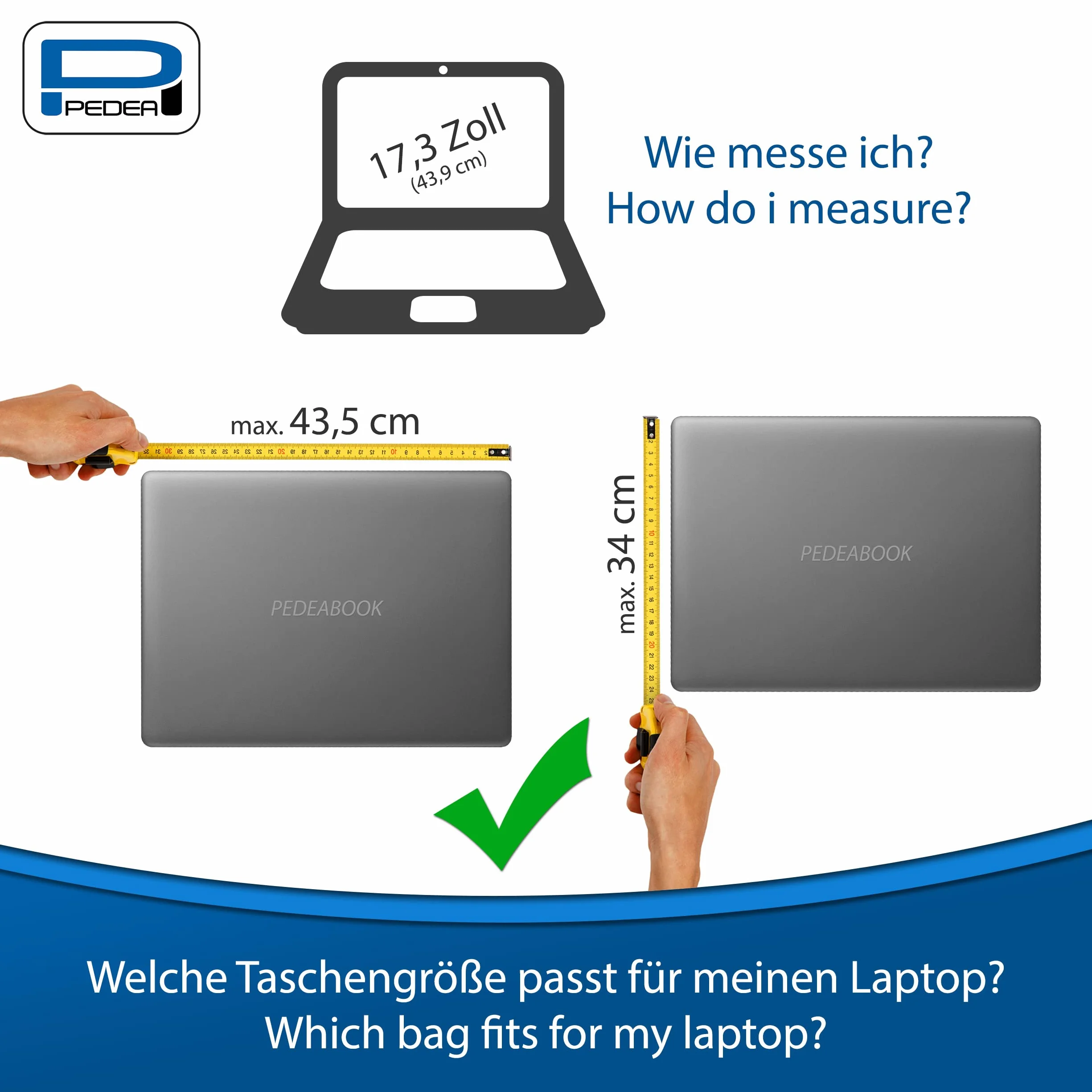Pedea Etui na laptopa 17 cali z neoprenu czarna ochrona wodoodporna
