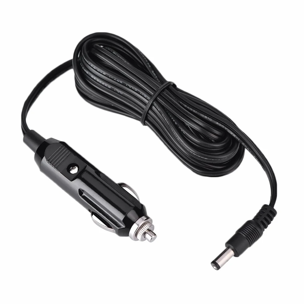 Kabel przedłużający do zapalniczki samochodowej 3 m 12 V 5,5 mm x 2,1 mm