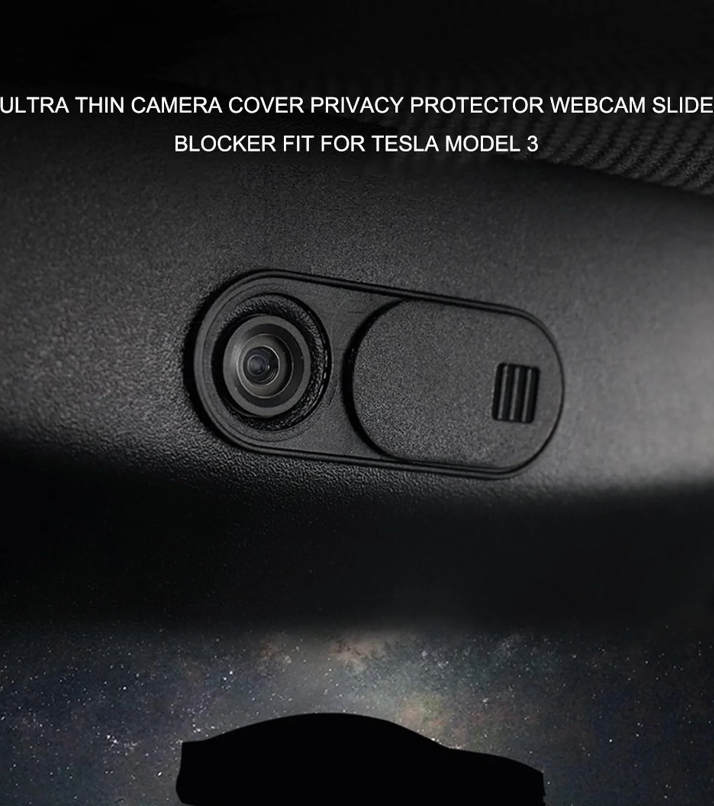 TAKONE Pokrywa kamery Tesla 2-pak ultracienkiej osłony wewnętrznej kamery TLS akcesoria ochrony prywatności Model 3 Model Y