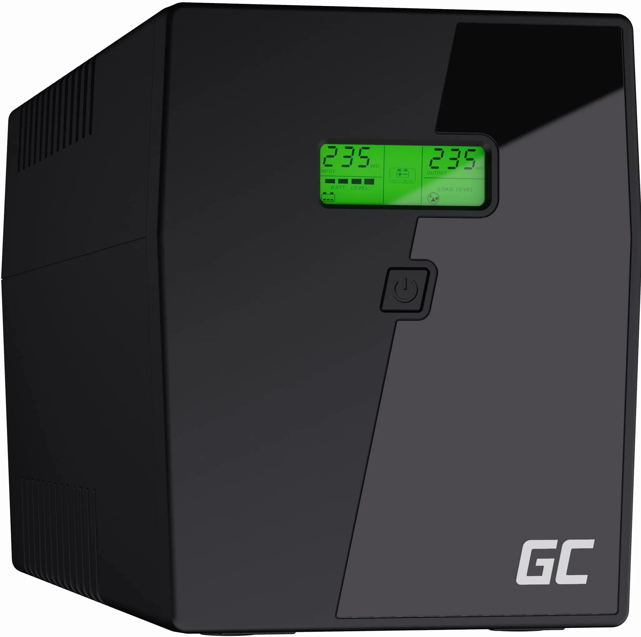 Green Cell UPS 1500VA 900W Line-Interactive AVR 230V 4x Schuko Zasilacz Awaryjny z wyświetlaczem LCD