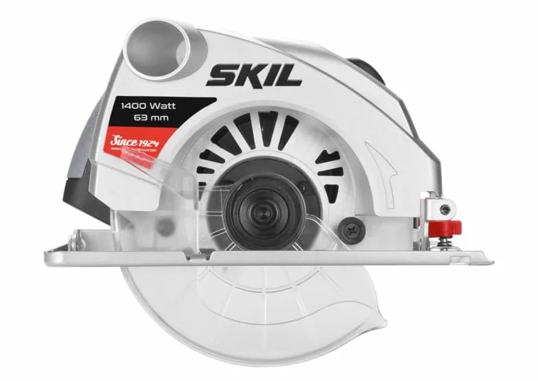 Skil 1054 AA pilarka tarczowa o mocy 1400 W (pojemność piły 63 mm, ergonomiczna Girff, uszczelnione łożyska kłowe, piła tarczowa) F0151054AA