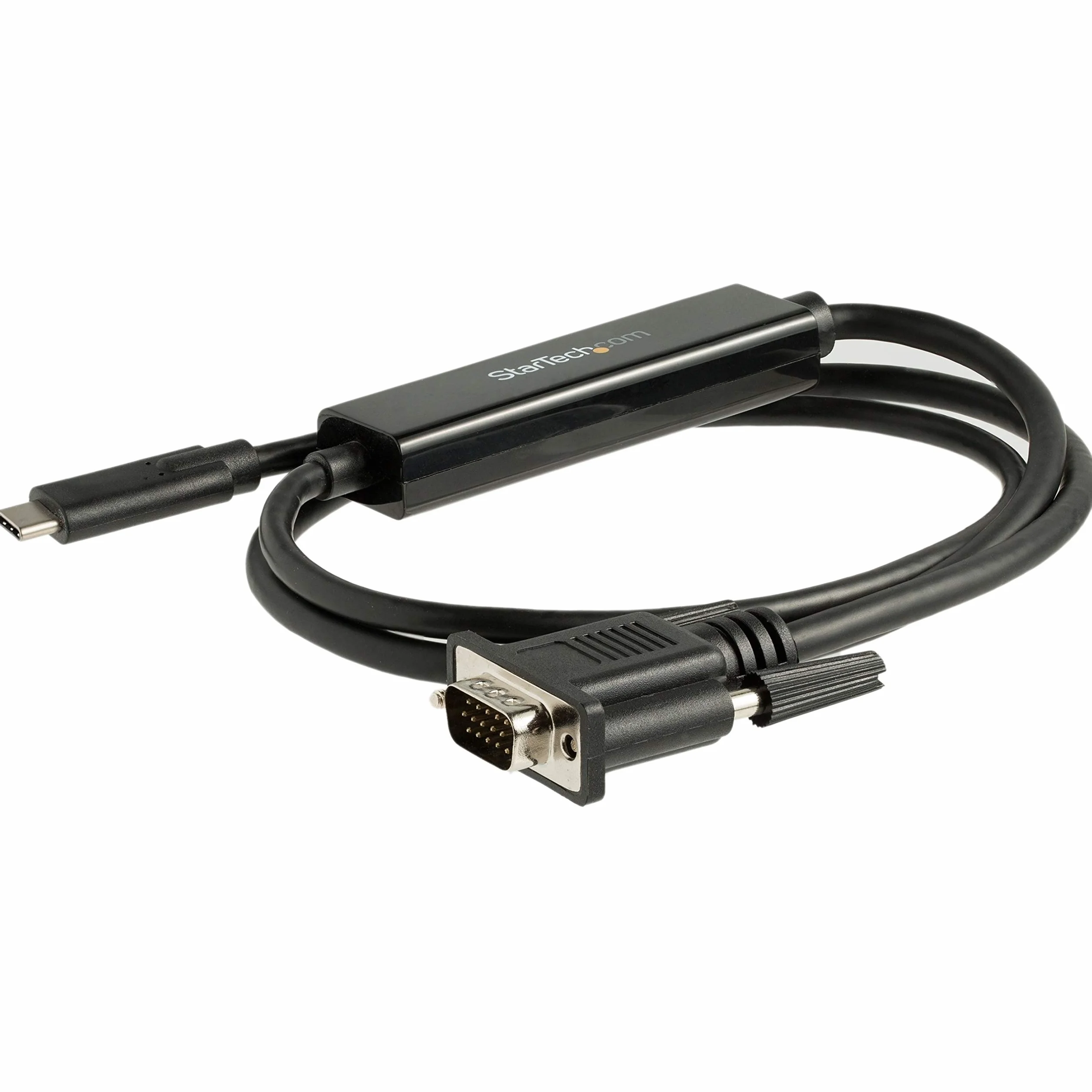 StarTech.com CDP2VGAMM1MB 1 m kabel USB-C na VGA, adapter USB typu C na VGA 1920 x 1200 - czarny