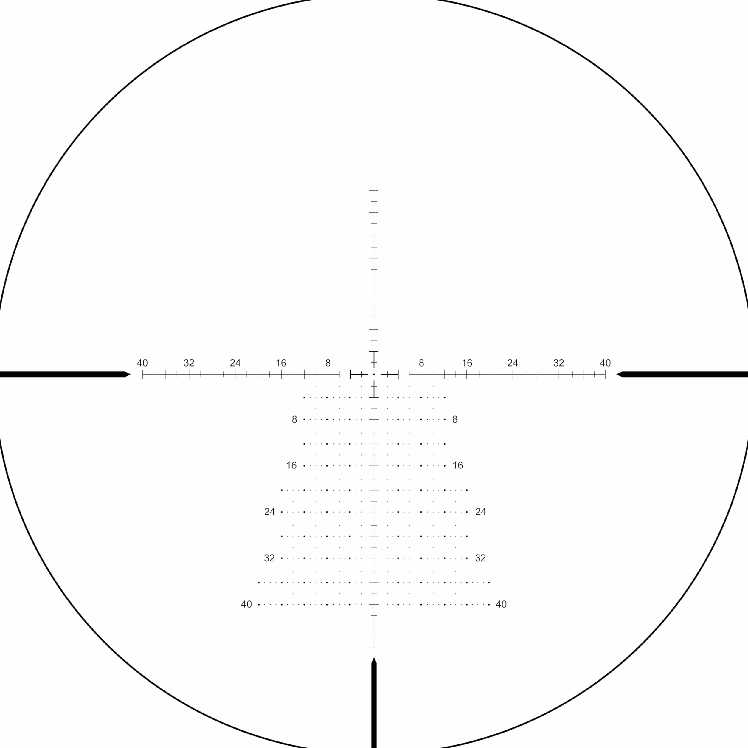 SPINA OPTICS 6-24X50 FFP Pierwszy Focus Plane Telescopic Sight Zakres karabiny MIL Dot Reticle
