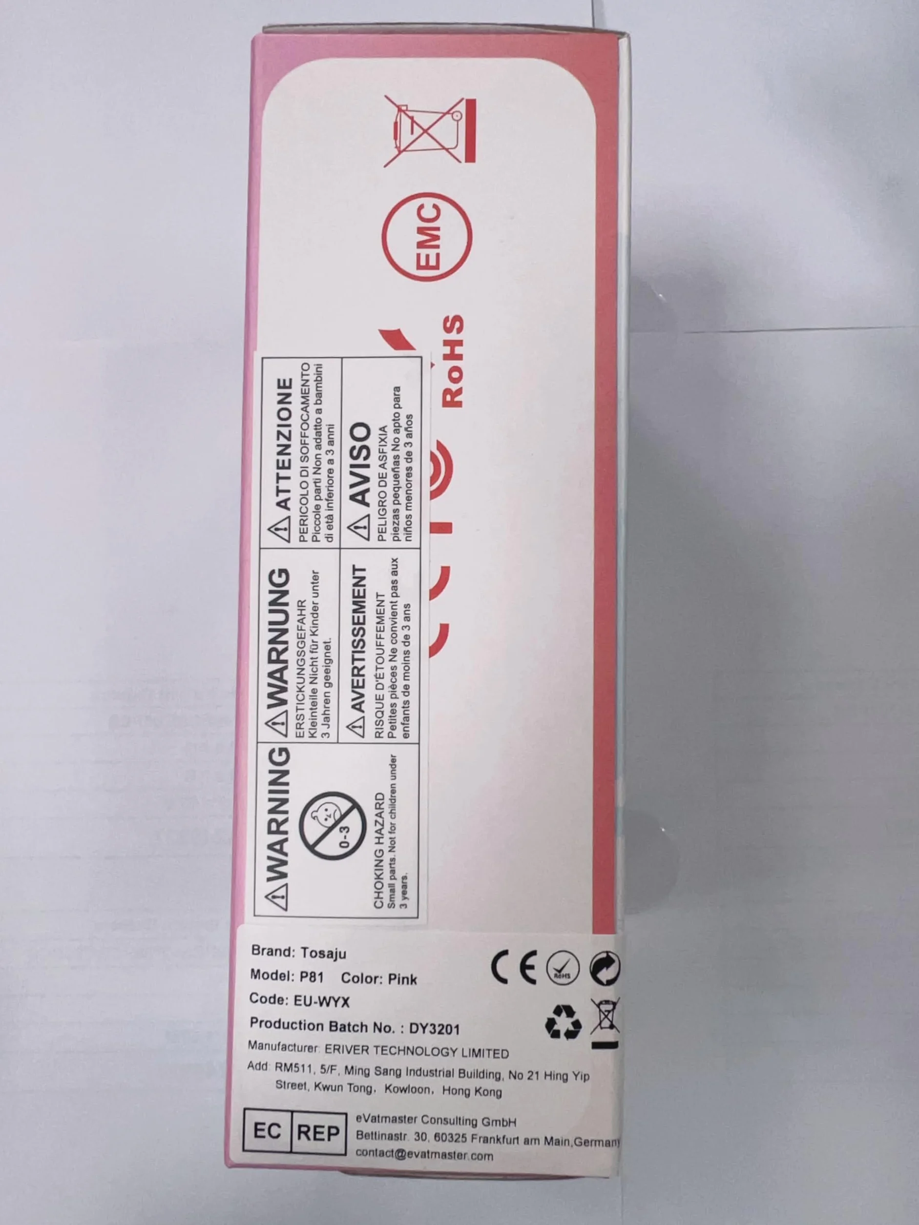 Aparat cyfrowy do natychmiastowego druku dla dzieci 2,4 cala 1080P ekran 32 GB karta SD, długopis 5 kolorów prezenty dla chłopców i dziewcząt
