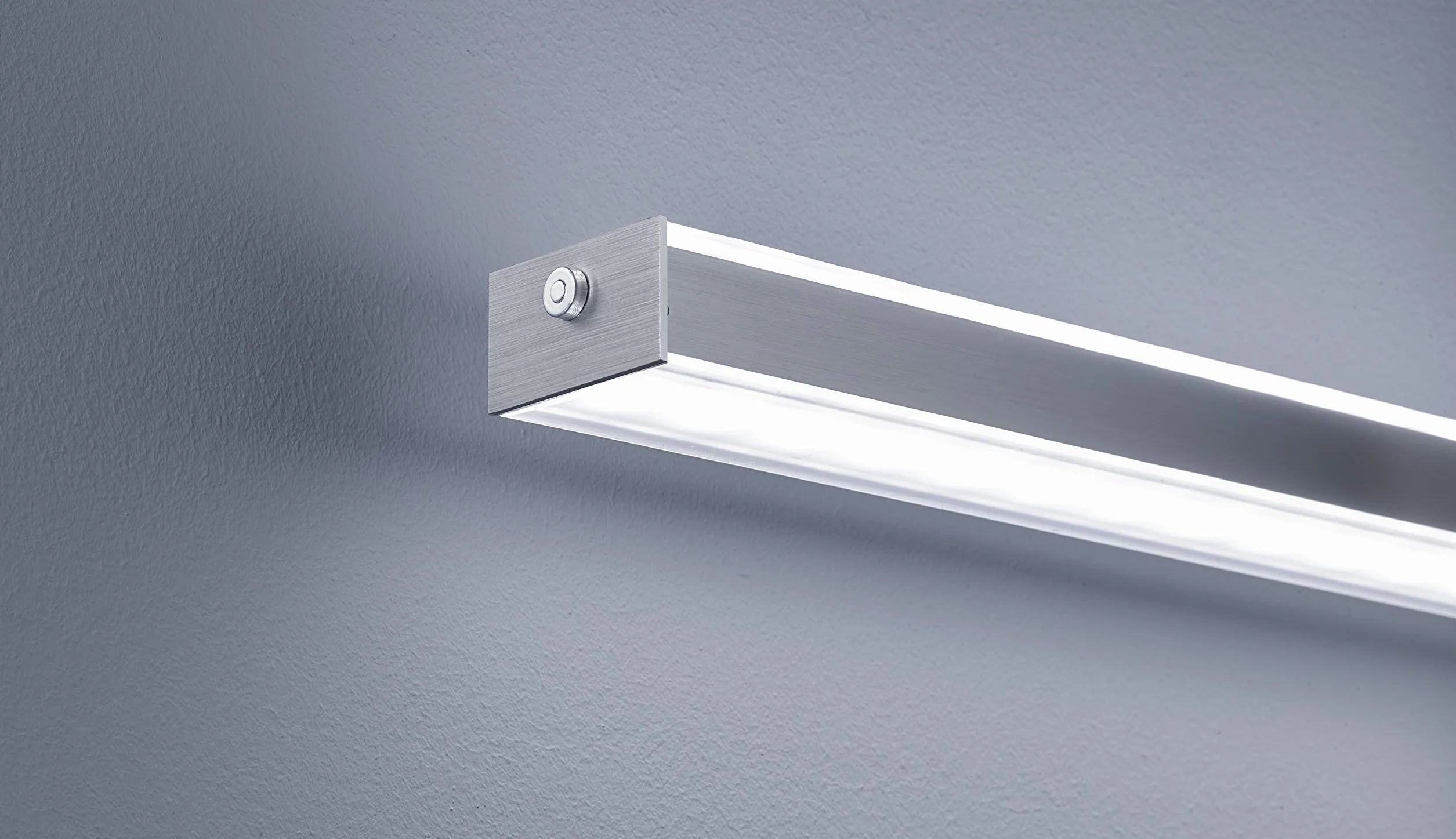 Fischer & Honsel Lampa wisząca 2 x LED 15 W nikiel matowy, ściemniana, biała