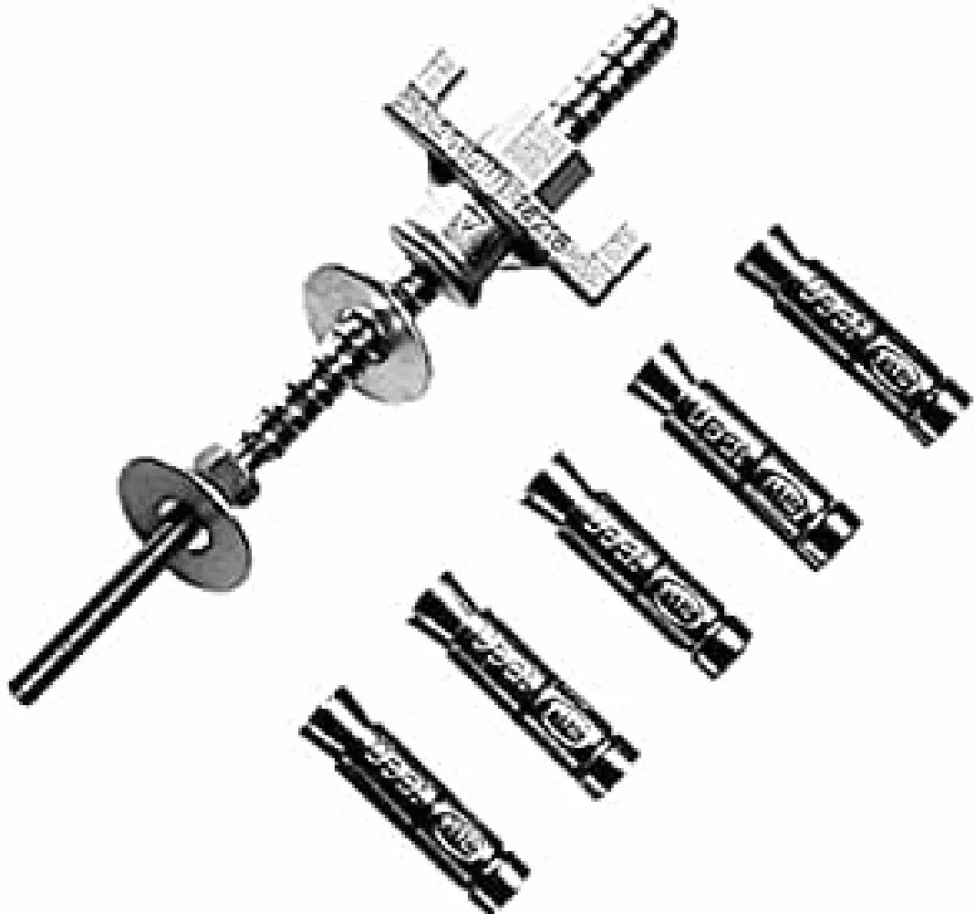 Bosch Accessories Zestaw Mocujący do Betonu, Srebrny
