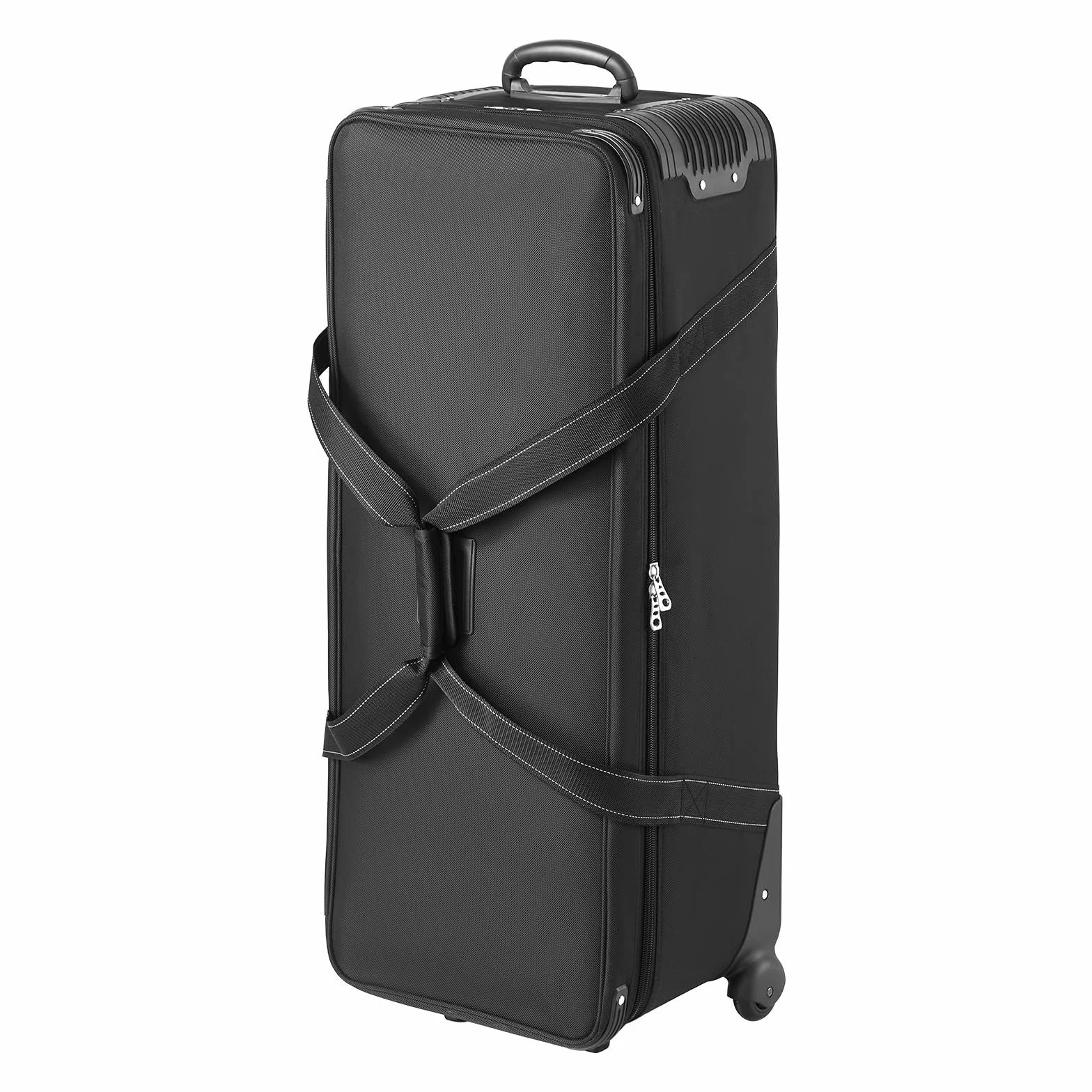 VEVOR Walizka na kółkach na sprzęt studyjny 100 x 38 x 32 cm czarna torba na aparat
