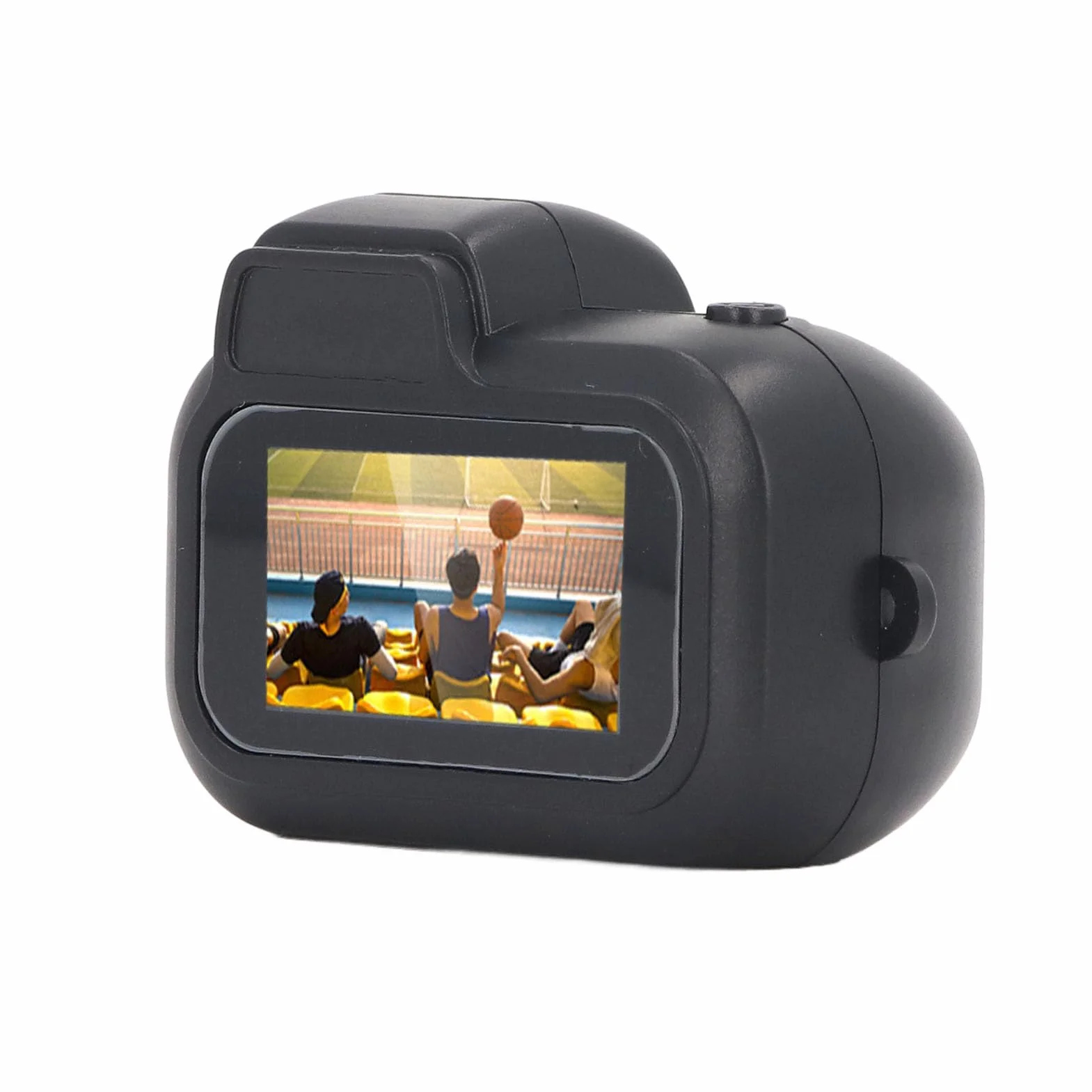 Aparat Cyfrowy 2 MP dla Początkujących, Mini Kamera Wideo 1080P, Mała Kieszonkowa Kamera z Kolorowym Ekranem, Pasek na Nadgarstek, Czas Pracy Baterii 100 Minut dla Nastolatków,