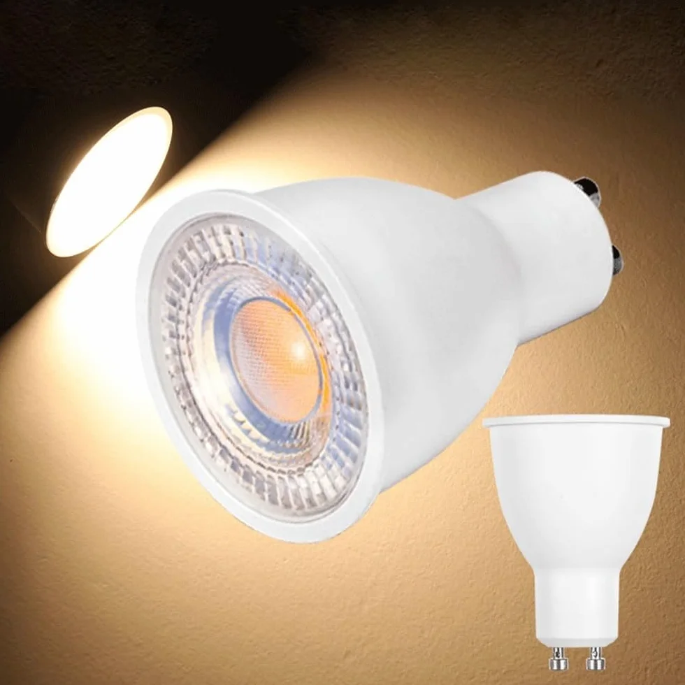 4 sztuki żarówek GU10, 16 diod LED, 10-15 W, reflektor szerokonapięciowy, bez migotania, źródło światła LED o temperaturze barwowej 3000 K, 6000 K i 4500 K(3000K,10W)