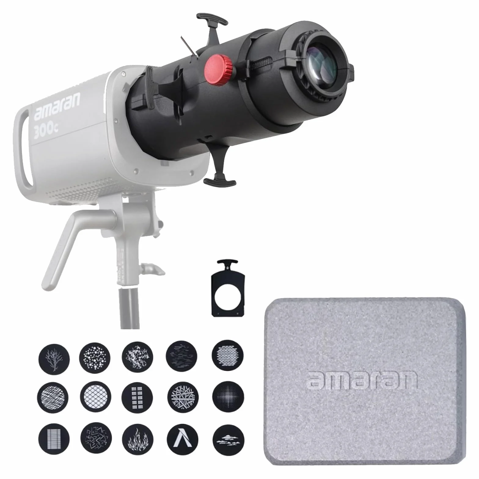 Aputure Amaran Spotlight SE zestaw obiektywów 36°, modyfikator obiektywu projekcyjnego do Amaran 300C Amaran 150C Amaran 200X S 60X S Aputure 300X i inna moc nieprzekraczająca świateł Bowens 300 W