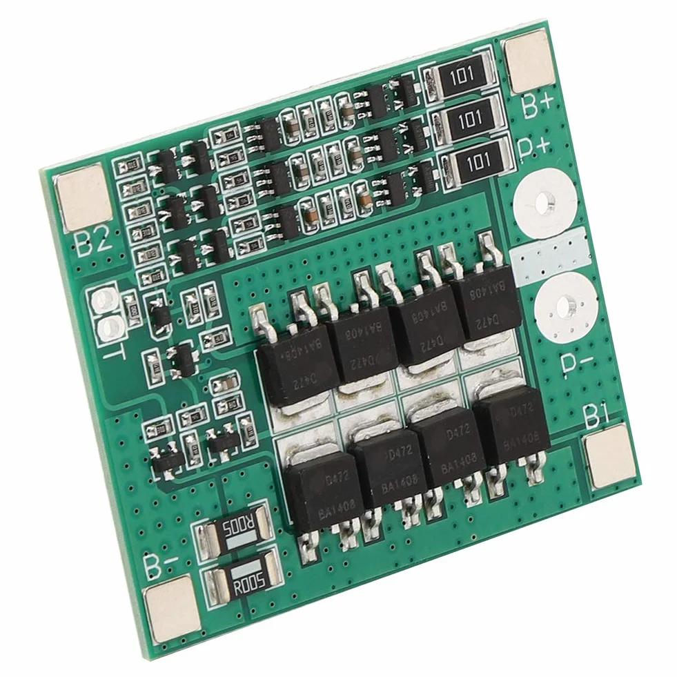 BMS PCB karta ochronna akumulatora litowego 3S 12V 40A z wyważonym ładowaniem