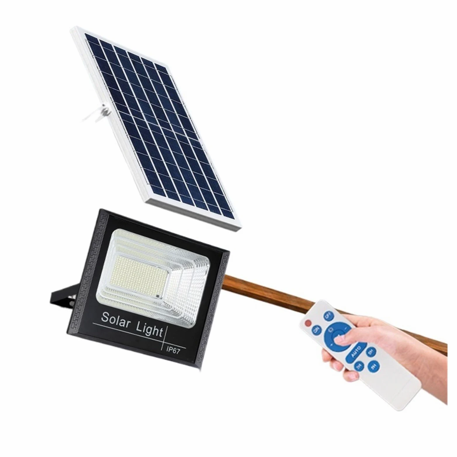 Lampa solarna zewnętrzna, 1000W LED lampa słoneczna zewnętrzna lampa punktowa odbicie światła słonecznego Fa Yuen Street Wall krajobraz słoneczny lampa punktowa wodoodporny