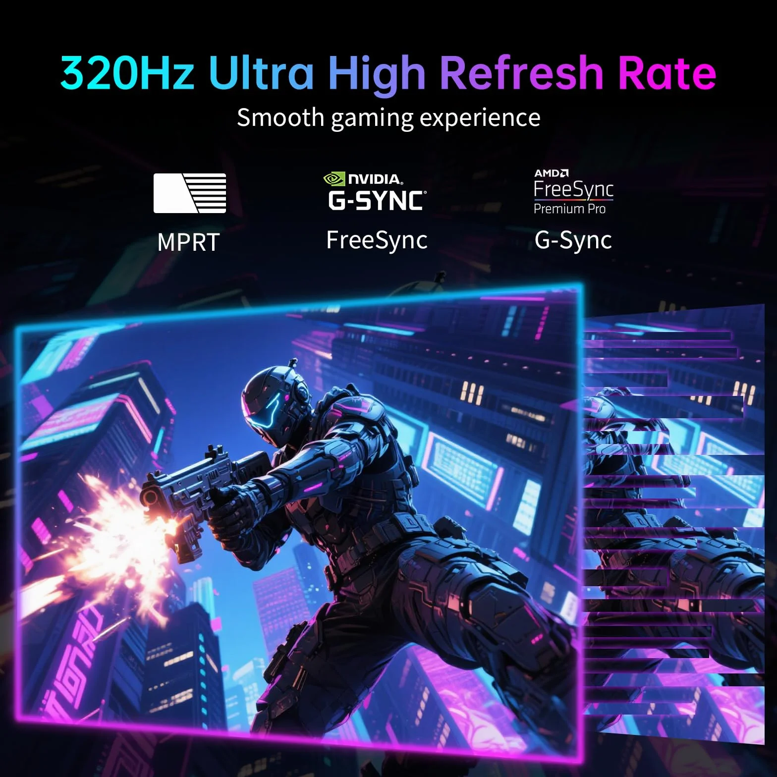 KTC MiniLED Monitor Gamingowy 27 cali 4K 160Hz FHD 320Hz