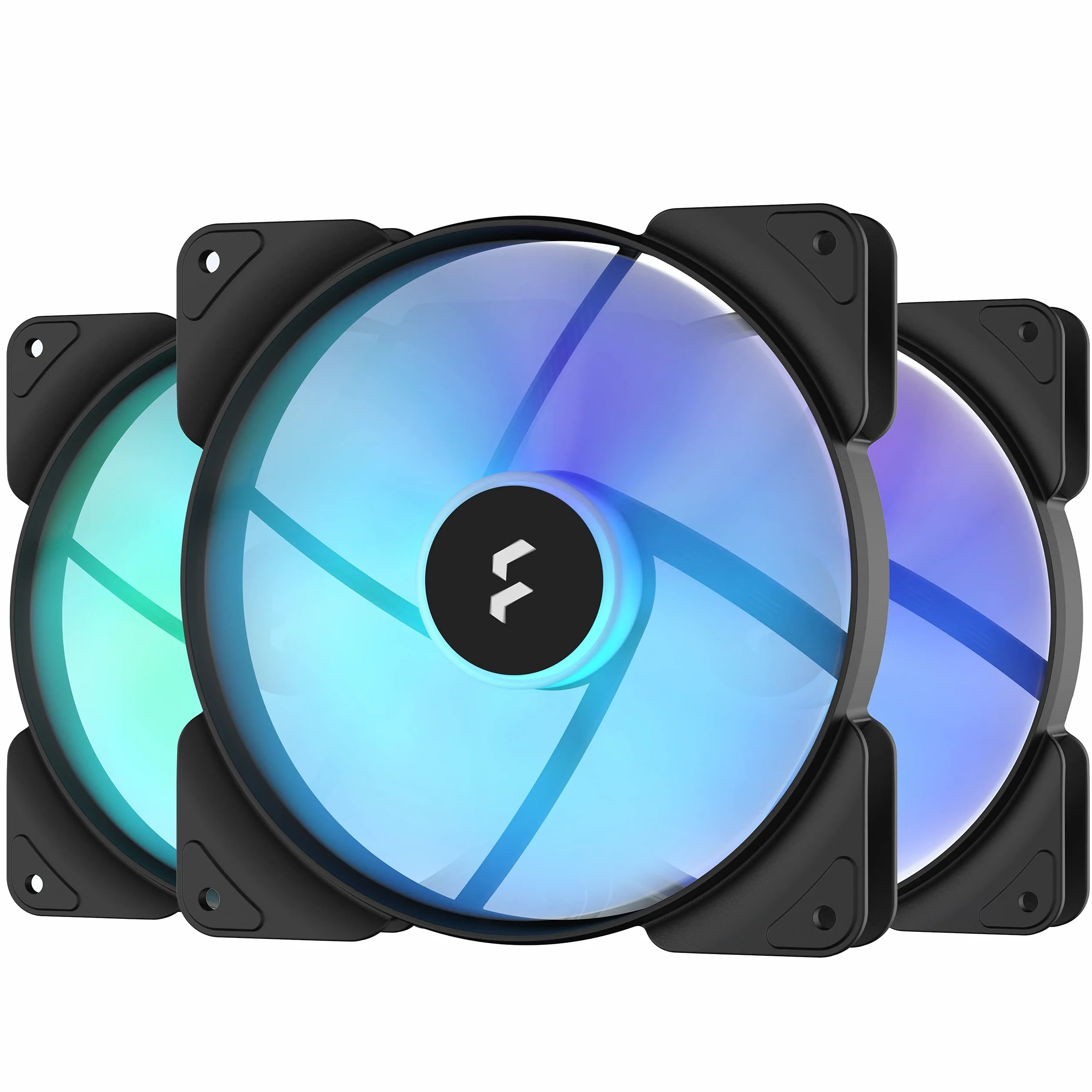 Fractal Design Aspect 14 RGB 140 mm PWM 500-1700 RPM 3-pak wentylator komputerowy