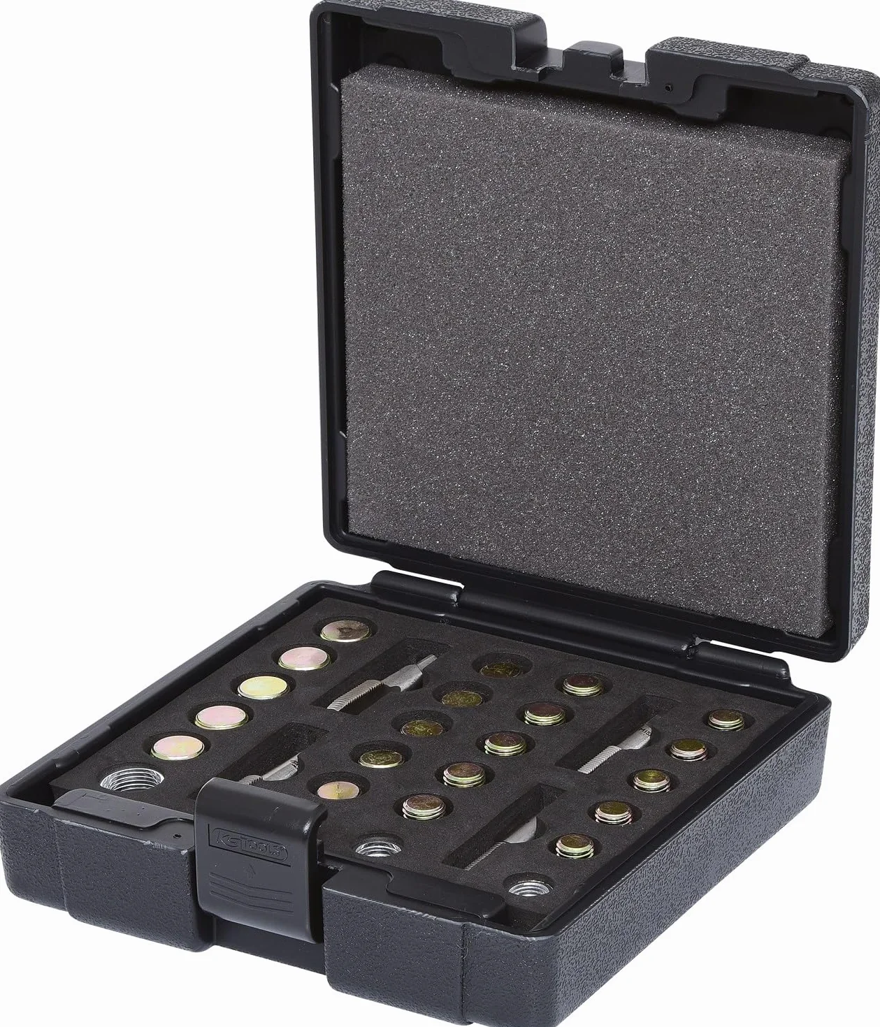 KS Tools 150.1450 Zestaw do naprawy gwintu misy olejowej,64-szt
