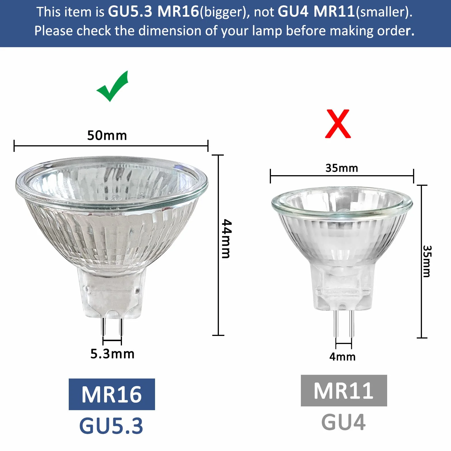 Caldarax 8 sztuk MR16 GU5.3 20W 12V reflektor halogenowy, możliwość przyciemnienia 2700K ciepła biel, 210LM, żarówka reflektorowa halogenowa, reflektor halogenowy, podstawa GU5.3 Bi-Pin, kąt świecenia