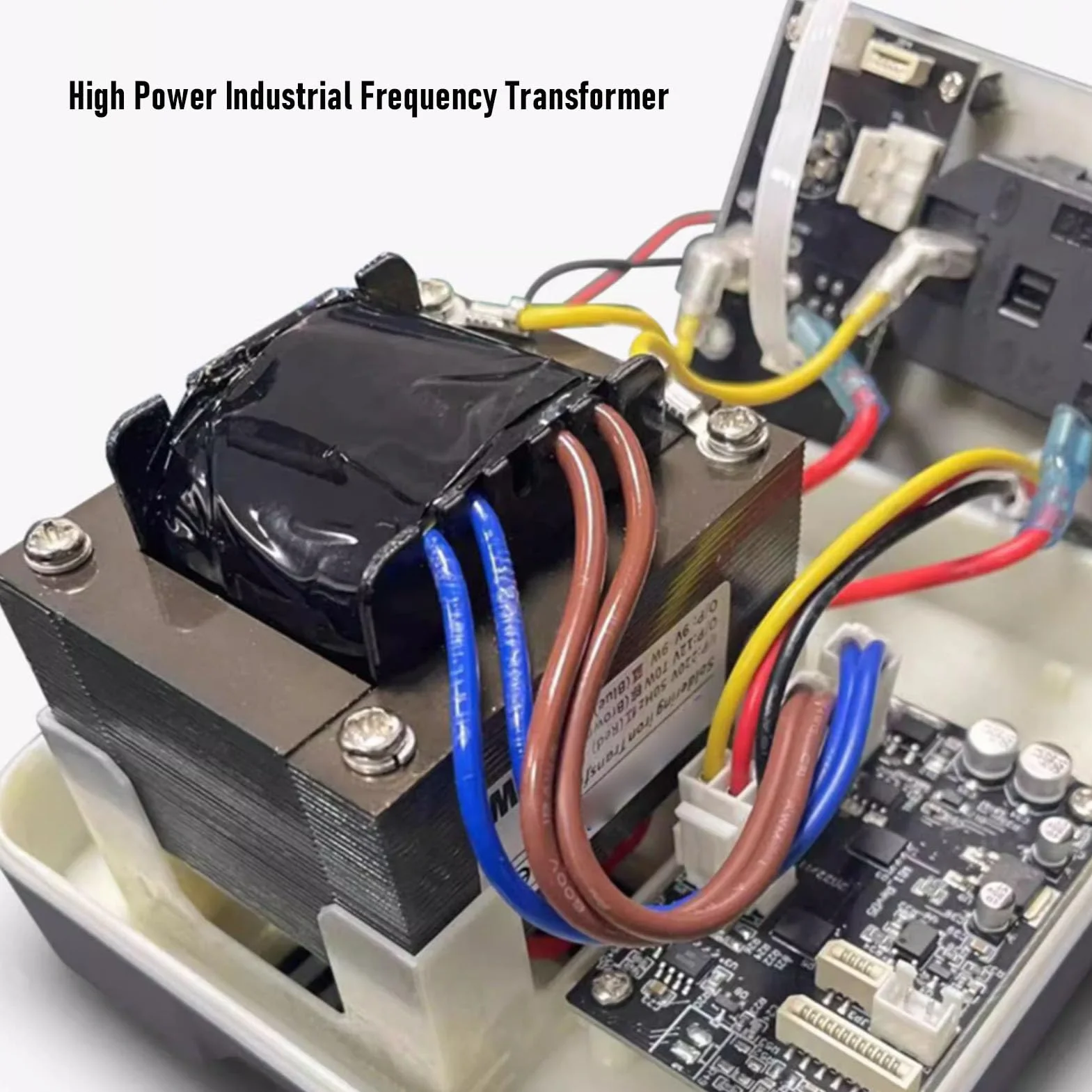 Gugxiom Stacja Lutownicza o Mocy 120 W, Cyfrowa Stacja Lutownicza LCD z funkcją Automatycznego Uśpienia, Antystatyczna Kontrola Temperatury PID, Wbudowany Transformator do Precyzyjnych (wtyczka UE)