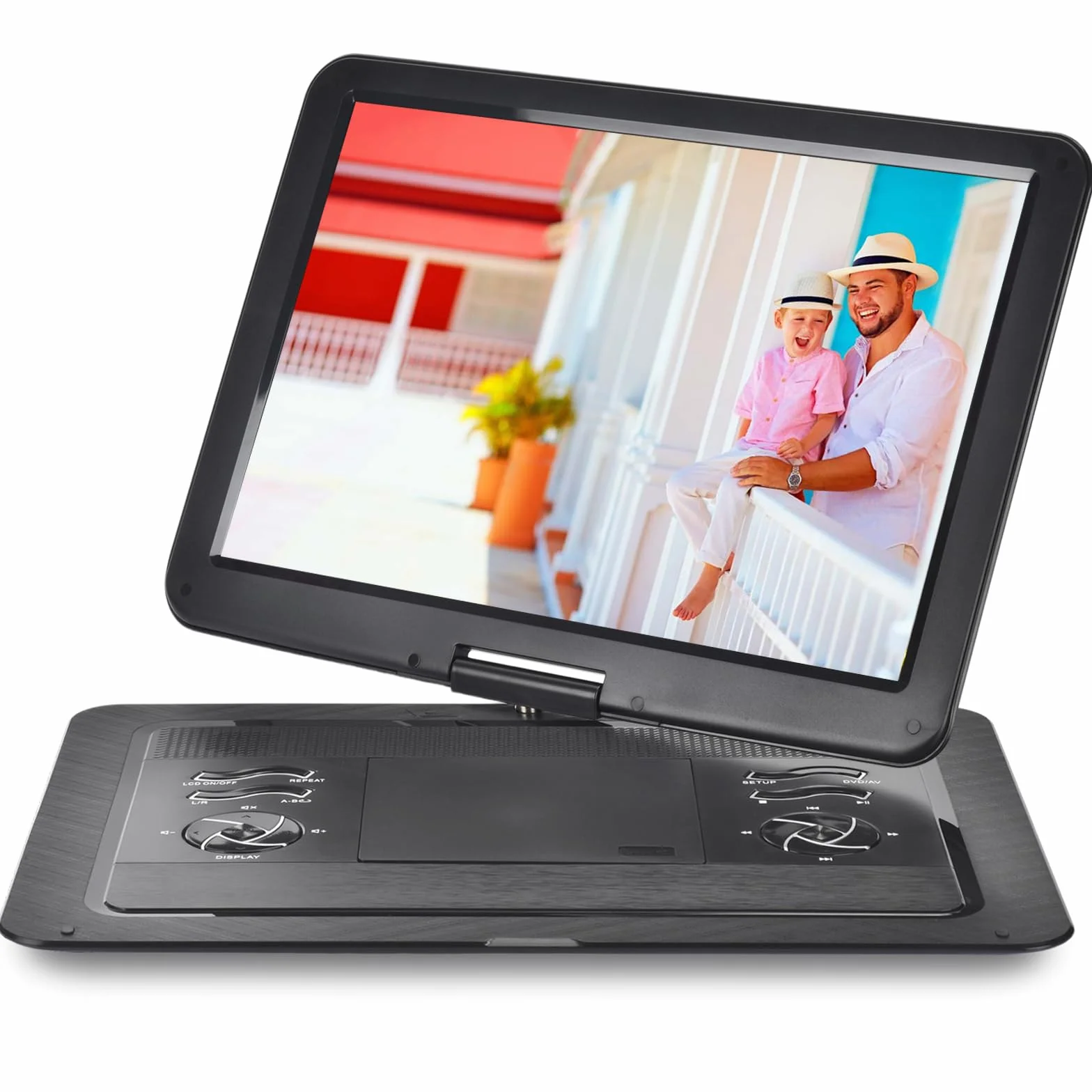 YOOHOO Przenośny odtwarzacz DVD 19,6" HD 17,1"